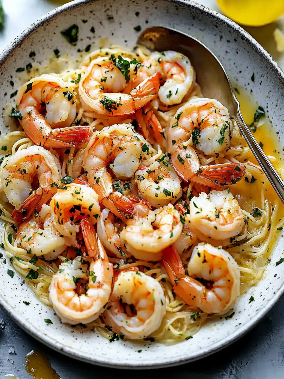 Savory Shrimp Scampi with Garlic and Lemon Bliss 3 Shrimp Scampi