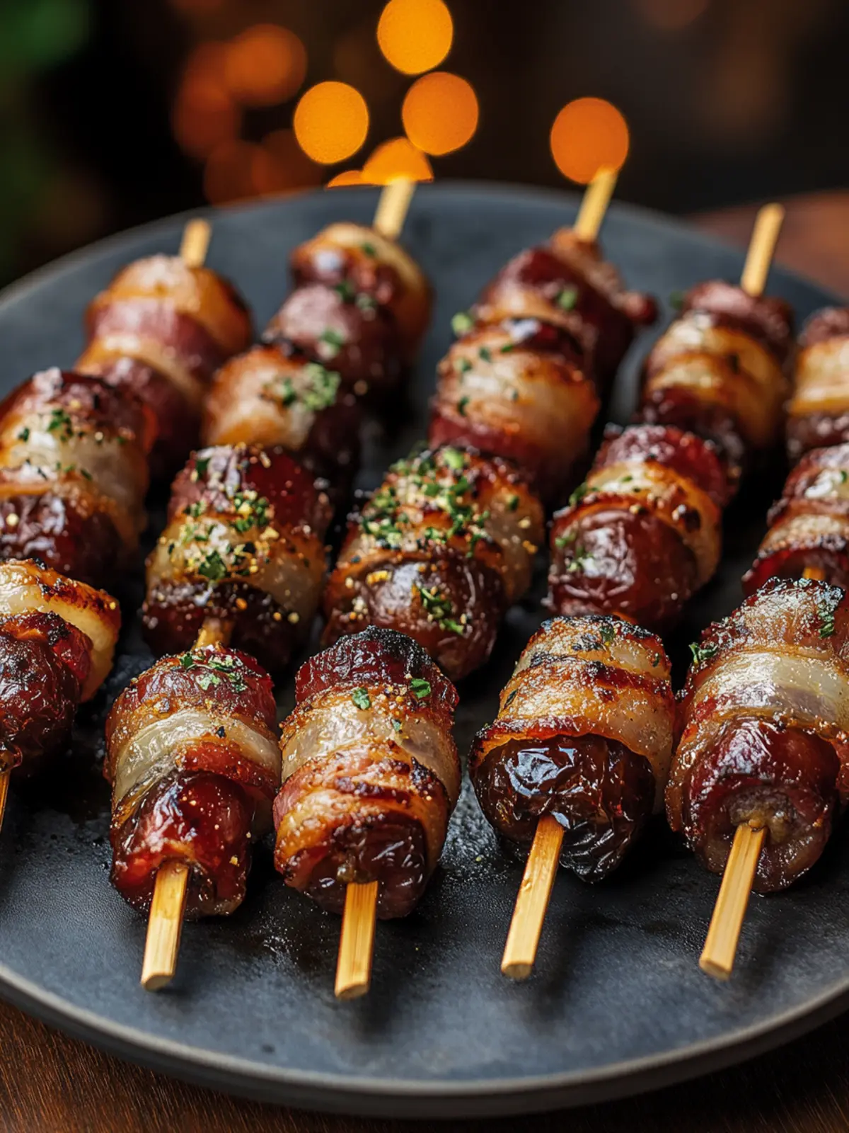 Savory Bacon-Wrapped Dates for Irresistible Appetizers 4 Bacon-Wrapped Dates
