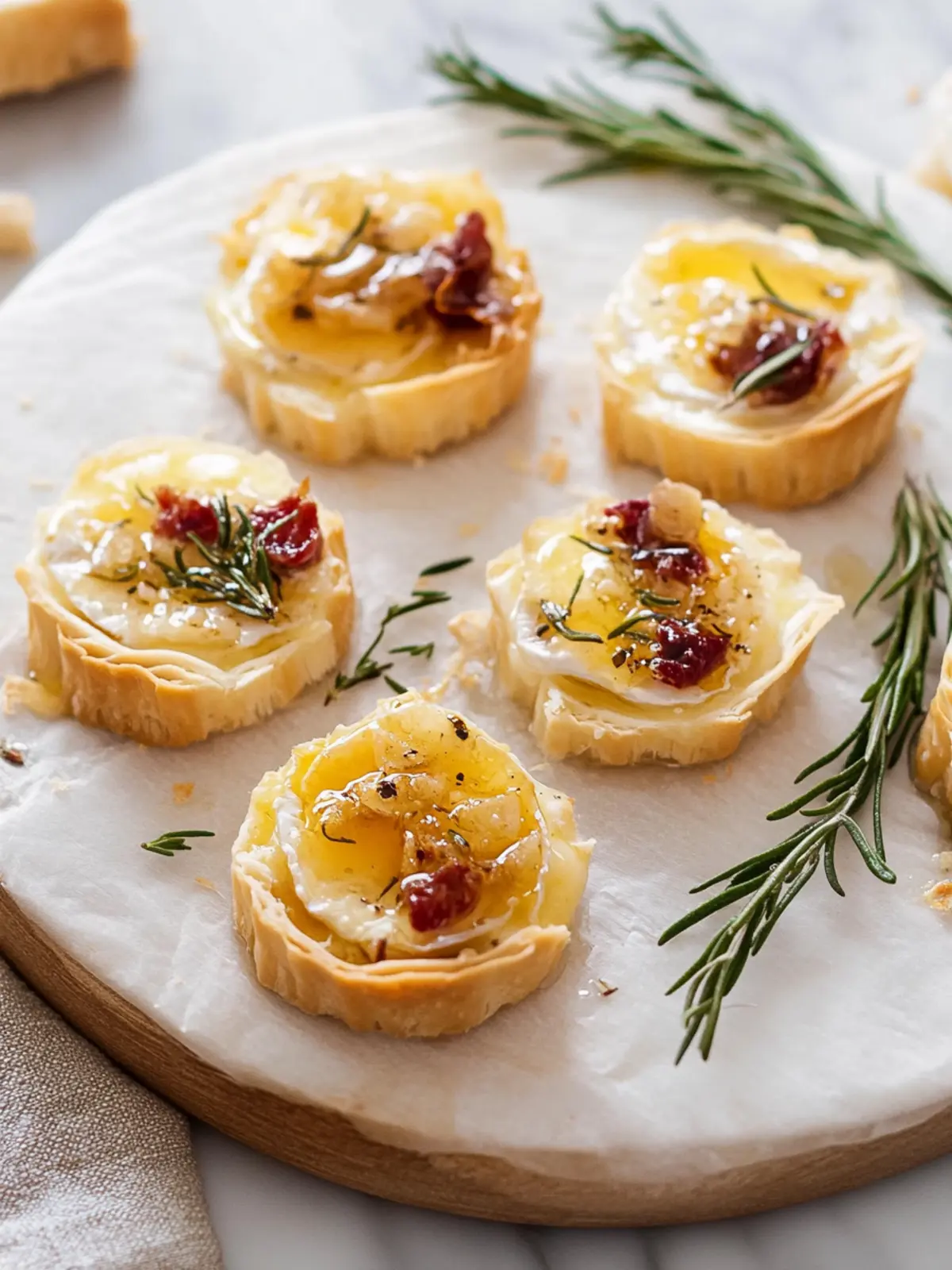 Irresistible Brie Appetizer Bites in Flaky Puff Pastry 4 Brie Appetizer