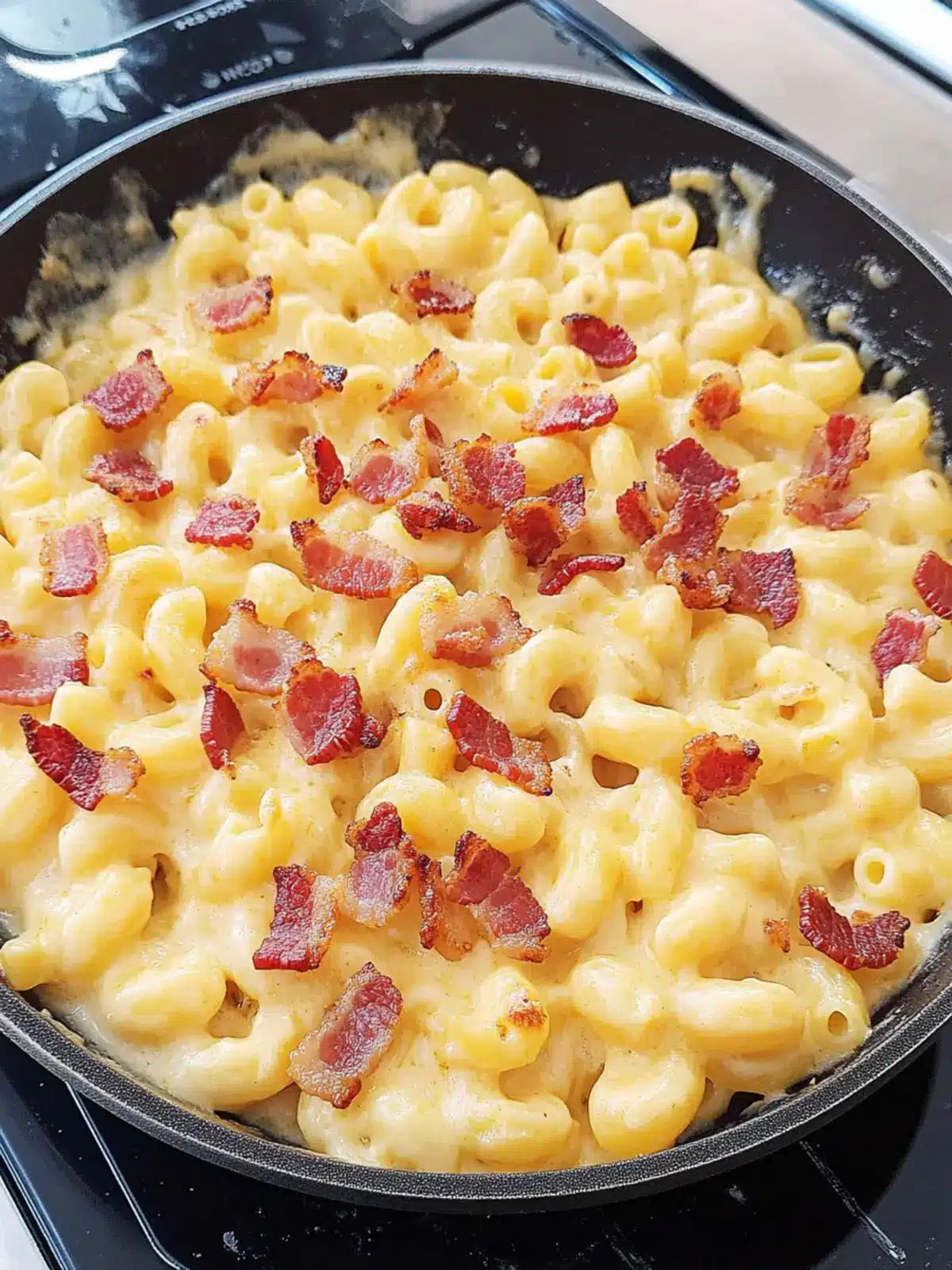 One Skillet Bacon Mac and Cheese That's Pure Comfort Bliss 4 One Skillet Bacon Mac And Cheese