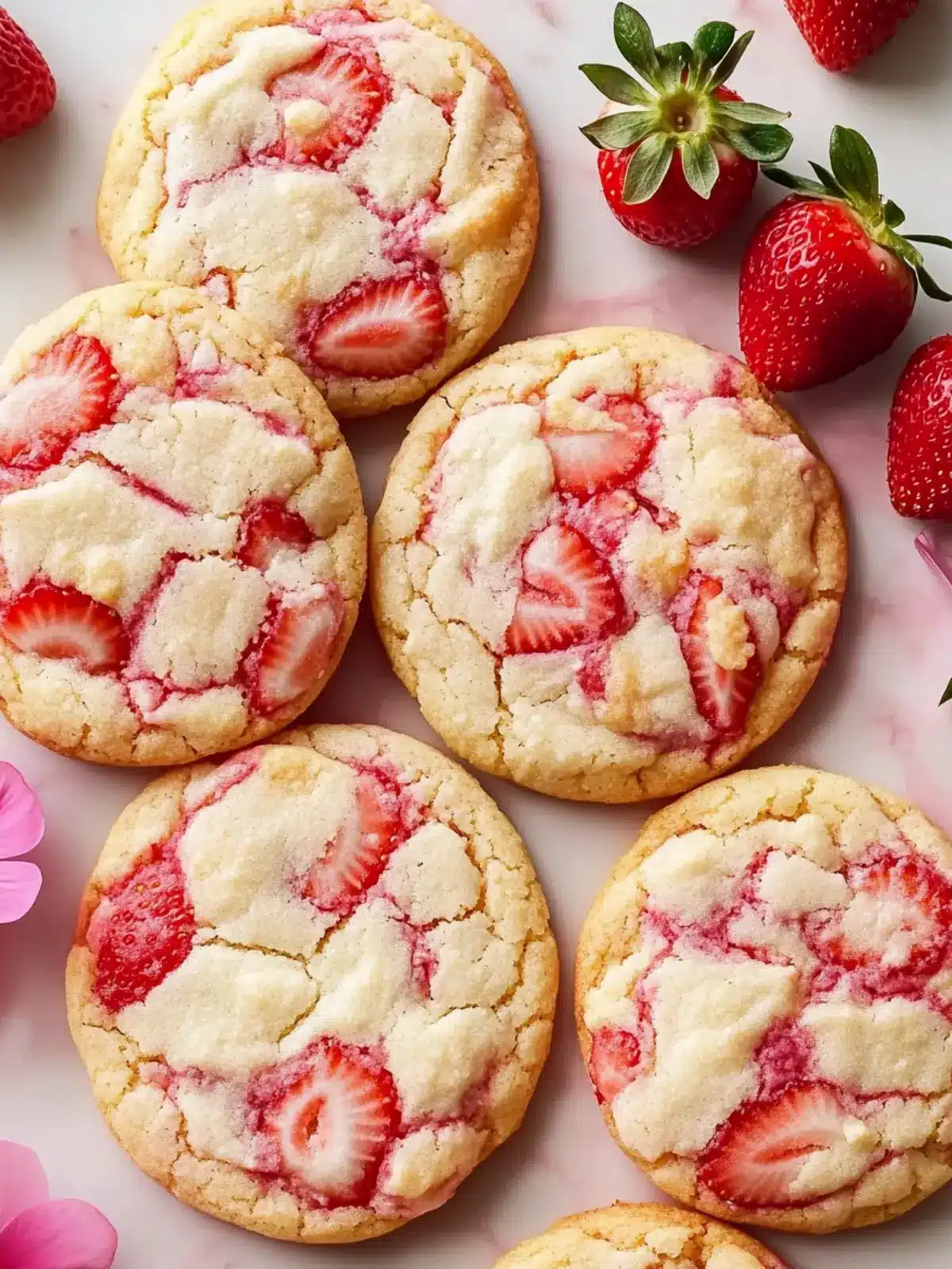 Strawberry Cheesecake Cookies That Will Brighten Your Day 5 Strawberry Cheesecake Cookies