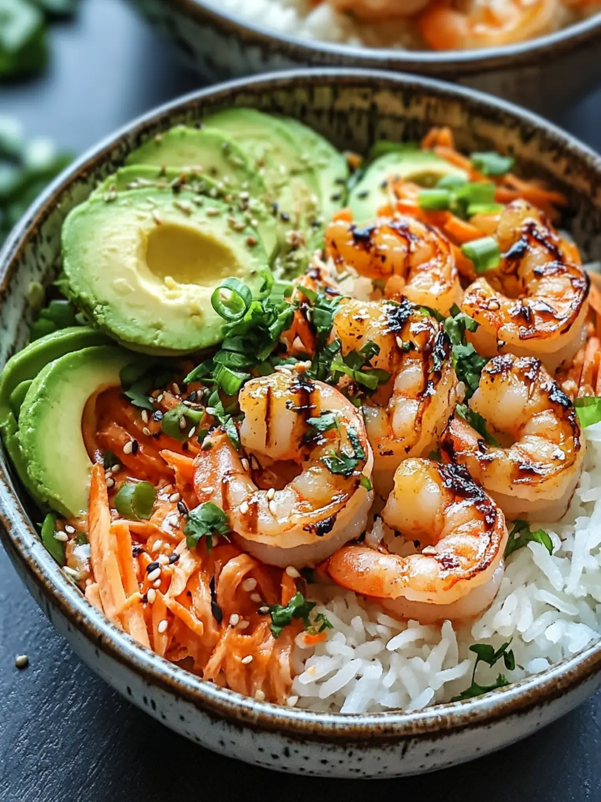 Savory Shrimp Rice Bowls with Spicy Mayo in 30 Minutes 5 Shrimp Rice Bowls