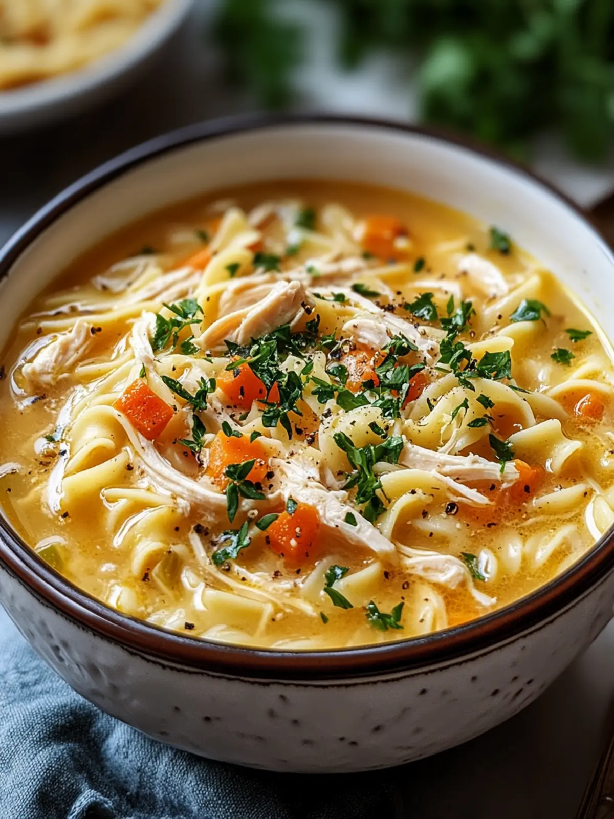 Creamy Crack Chicken Noodle Soup for Ultimate Comfort 2 Crack Chicken Noodle Soup