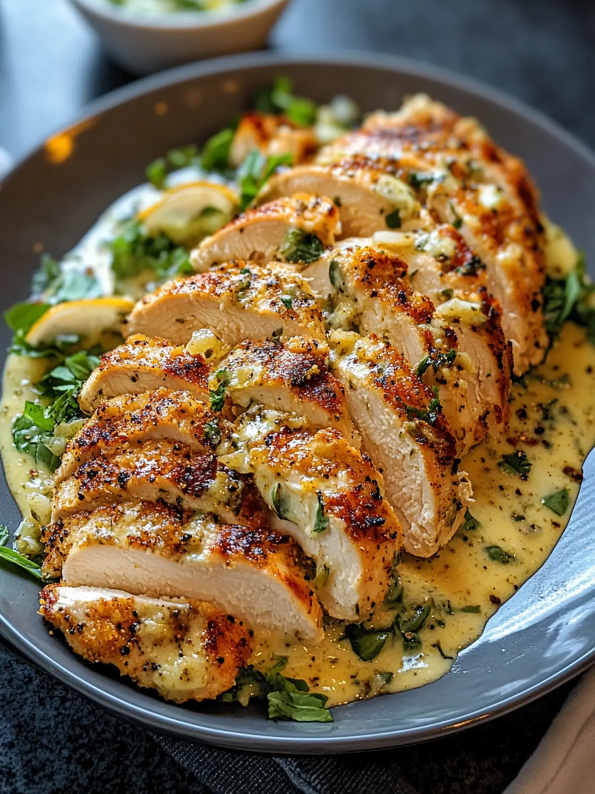 Baked Caesar Chicken with Creamy Parmesan Bliss in 35 Minutes 5 Baked Caesar Chicken
