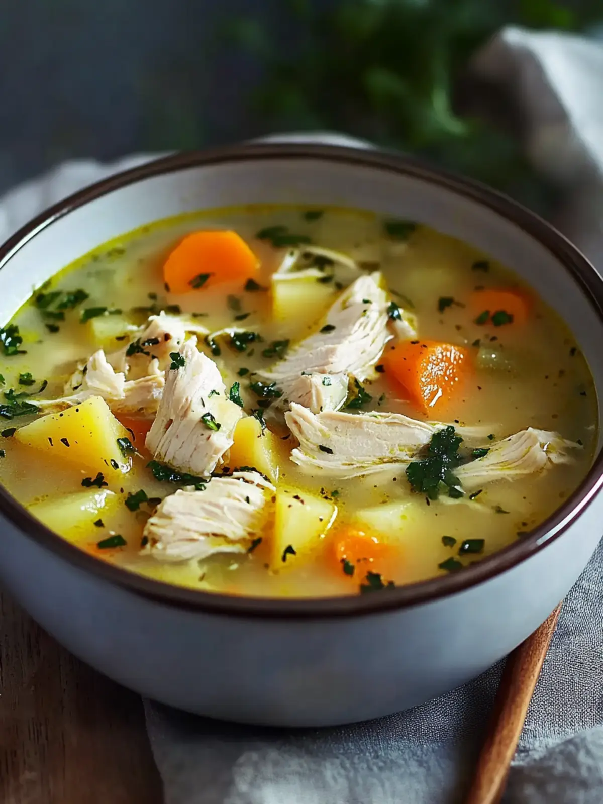 Cozy Chicken Soup with Potatoes: Your New Favorite Comfort Bowl 3 Chicken Soup with Potatoes