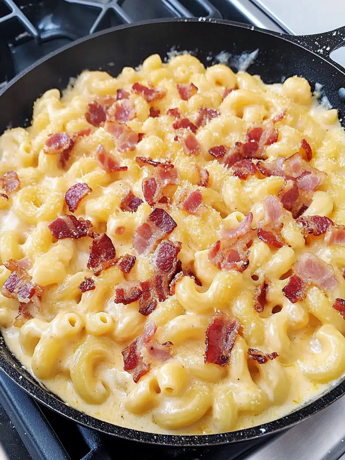 One Skillet Bacon Mac and Cheese That's Pure Comfort Bliss 2 One Skillet Bacon Mac And Cheese