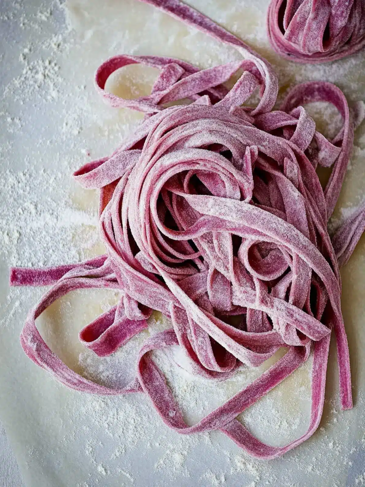 Simple Beet Fettuccine: A Colorful Twist on Comfort Food 4 Simple Beet Fettuccine