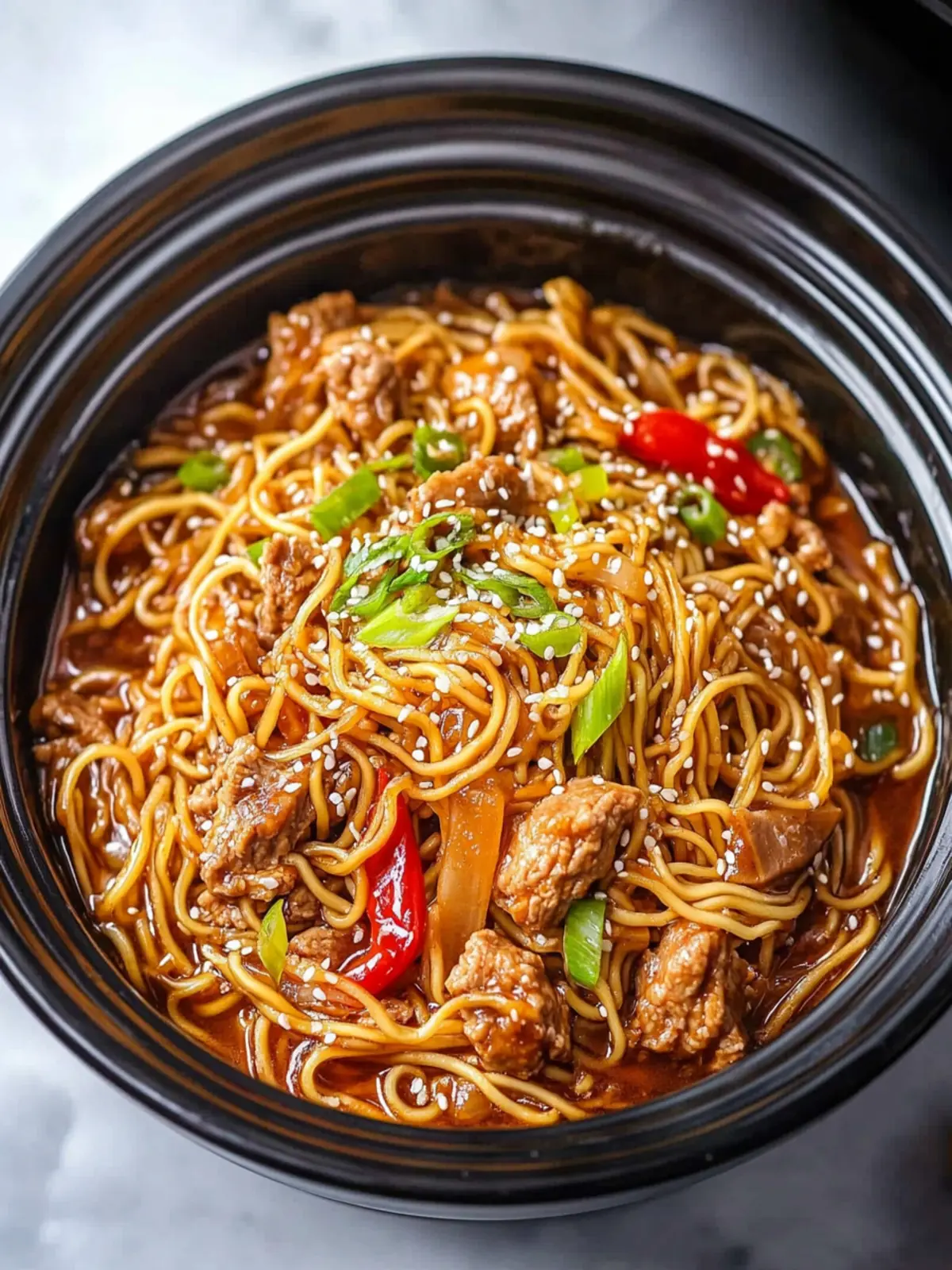 Crockpot Pork Lo Mein: Easy Comfort Food for Any Night 2 Crockpot Pork Lo Mein