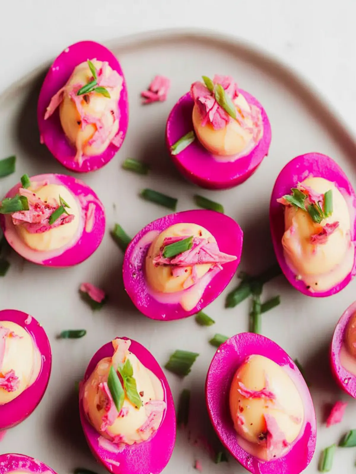 Delicious Beet Pickled Deviled Eggs for a Colorful Twist 5 Beet Pickled Deviled Eggs