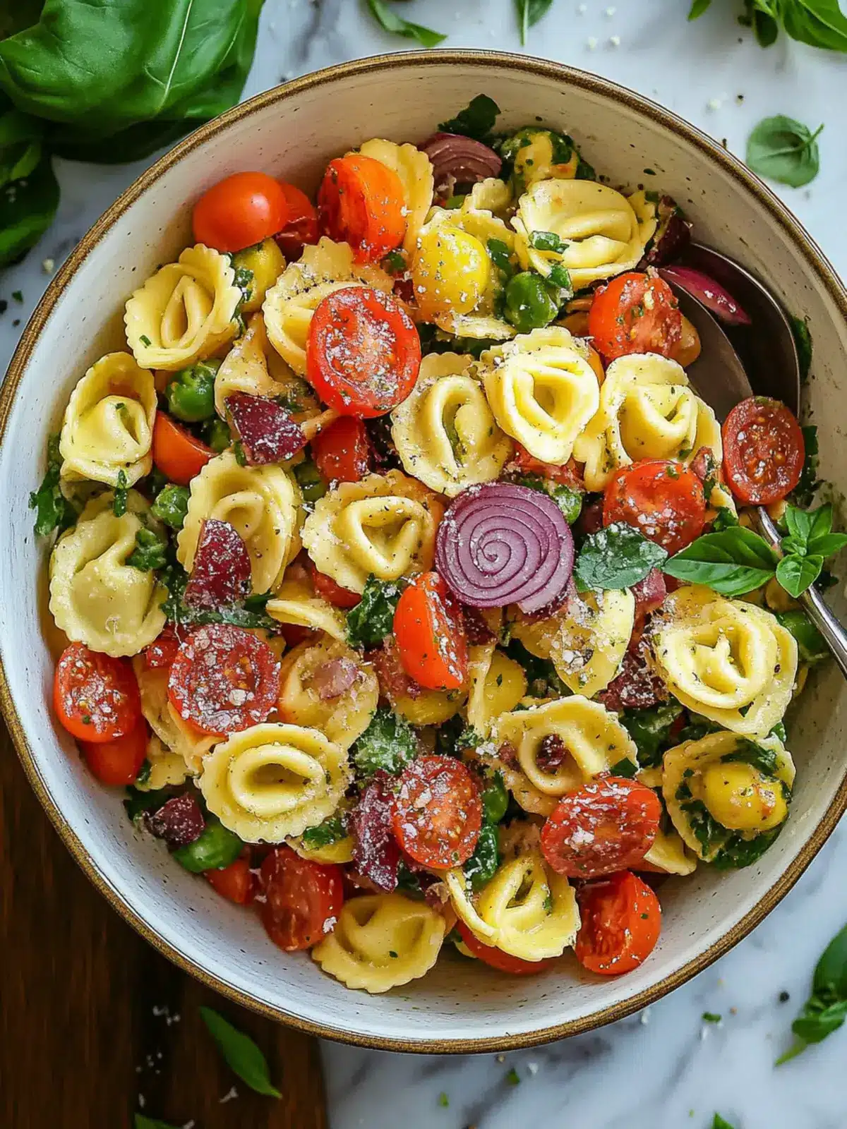 Delicious Tortellini Pasta Salad Perfect for Summer Parties 5 Tortellini Pasta Salad