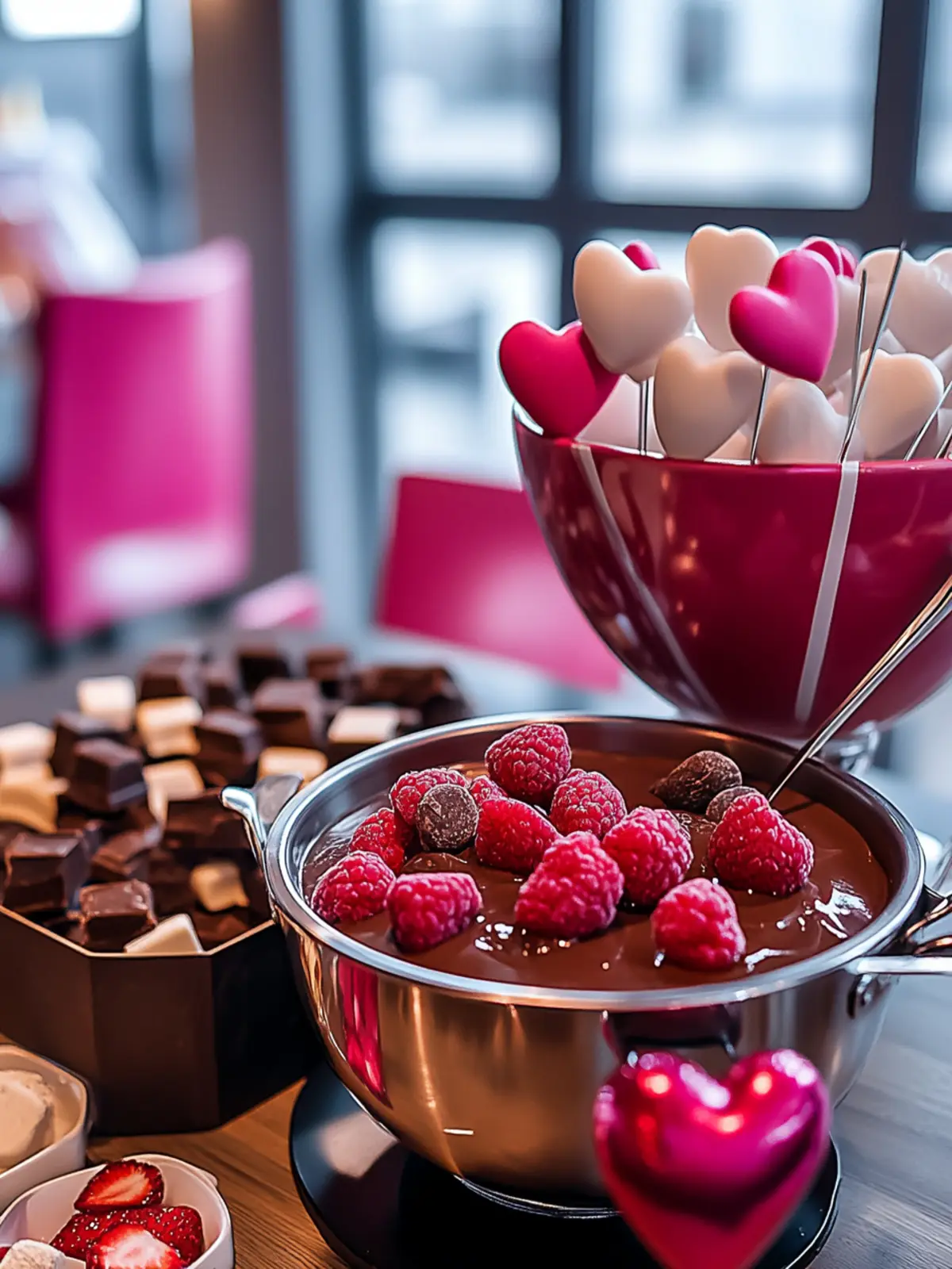 Valentine’s Day Chocolate Fondue: A Sweet Romantic Delight 5 Valentine’s Day Chocolate Fondue