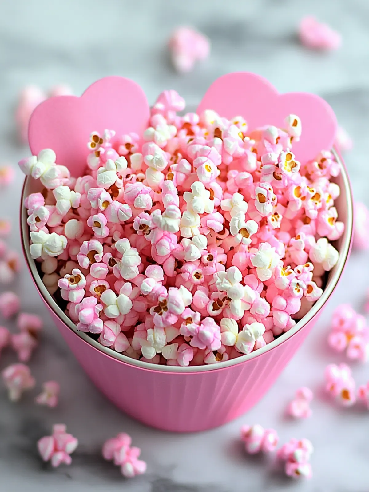 Irresistible Pink Popcorn Treats for Sweet Celebrations 4 Pink Popcorn