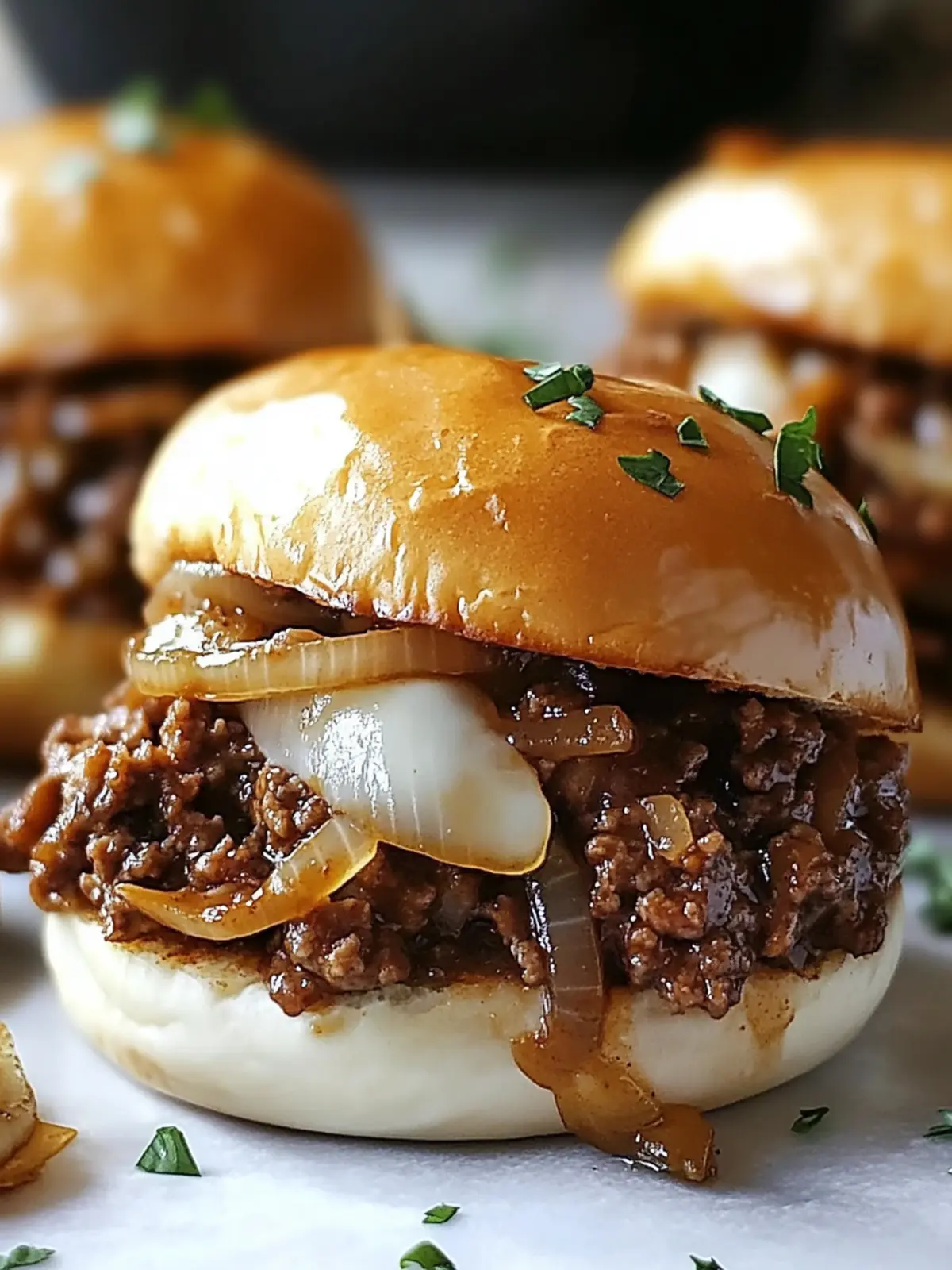French Onion Beef Sloppy Joes That Will Wow Your Family 5 French Onion Beef Sloppy Joes