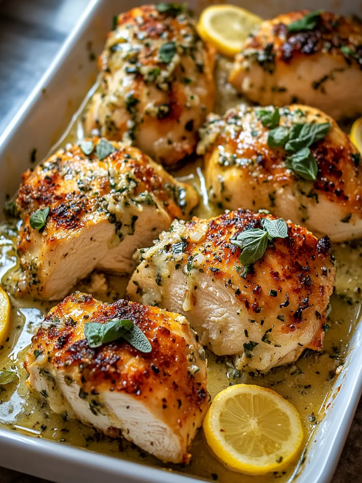 Baked Caesar Chicken with Creamy Parmesan Bliss in 35 Minutes 2 Baked Caesar Chicken