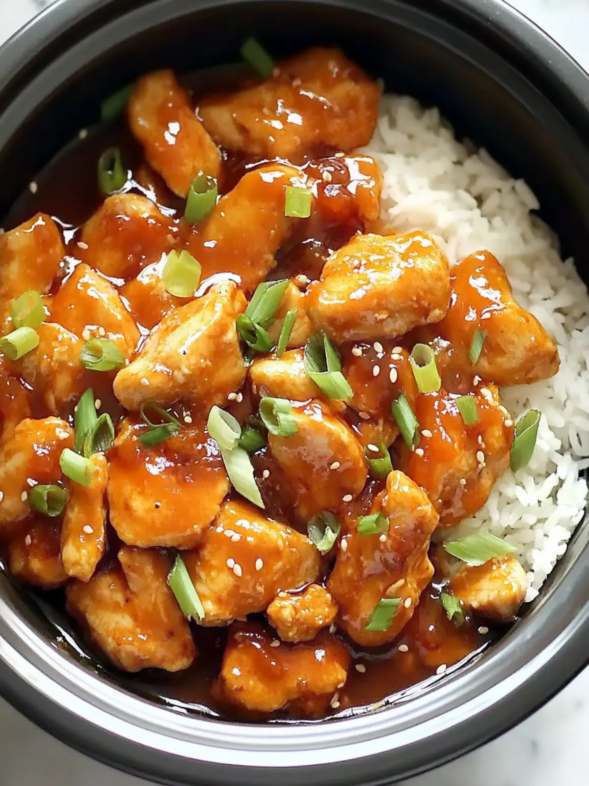 Crockpot Orange Chicken: Effortless Sweet & Savory Delight 2 Crockpot Orange Chicken