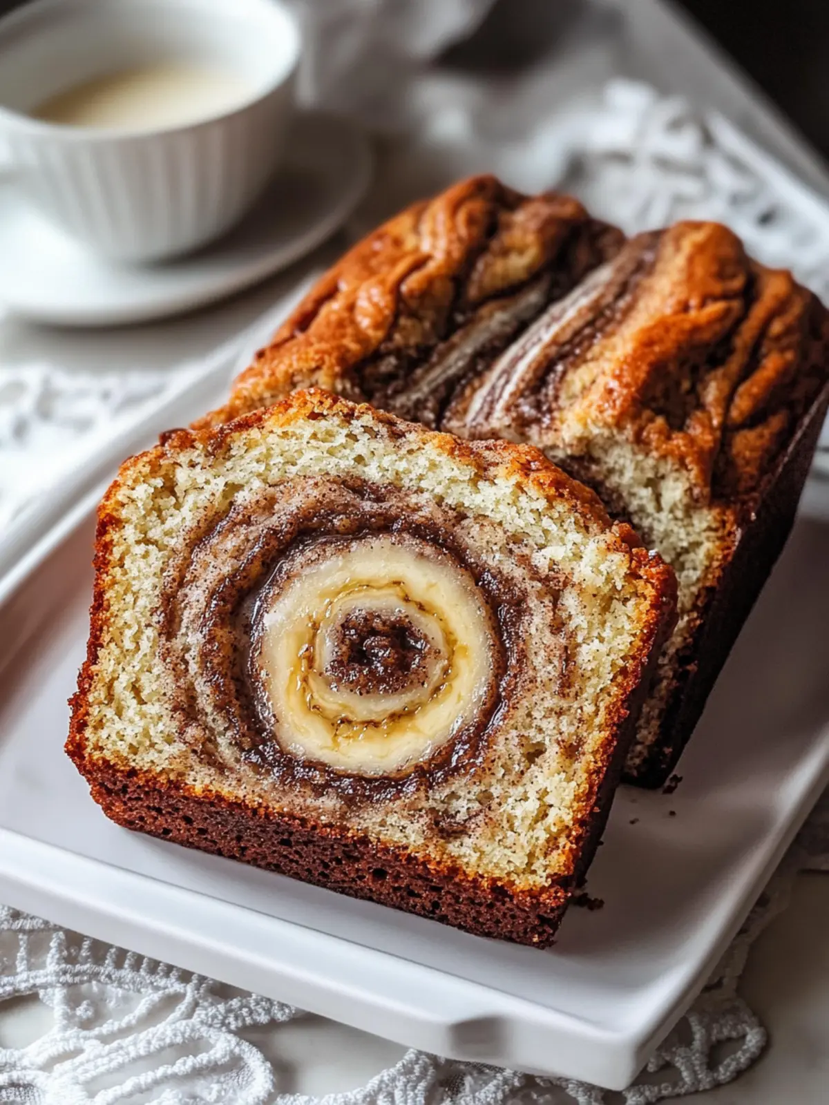 Cinnamon Swirl Banana Bread: A Cozy, Flavorful Delight 2 Cinnamon Swirl Banana Bread