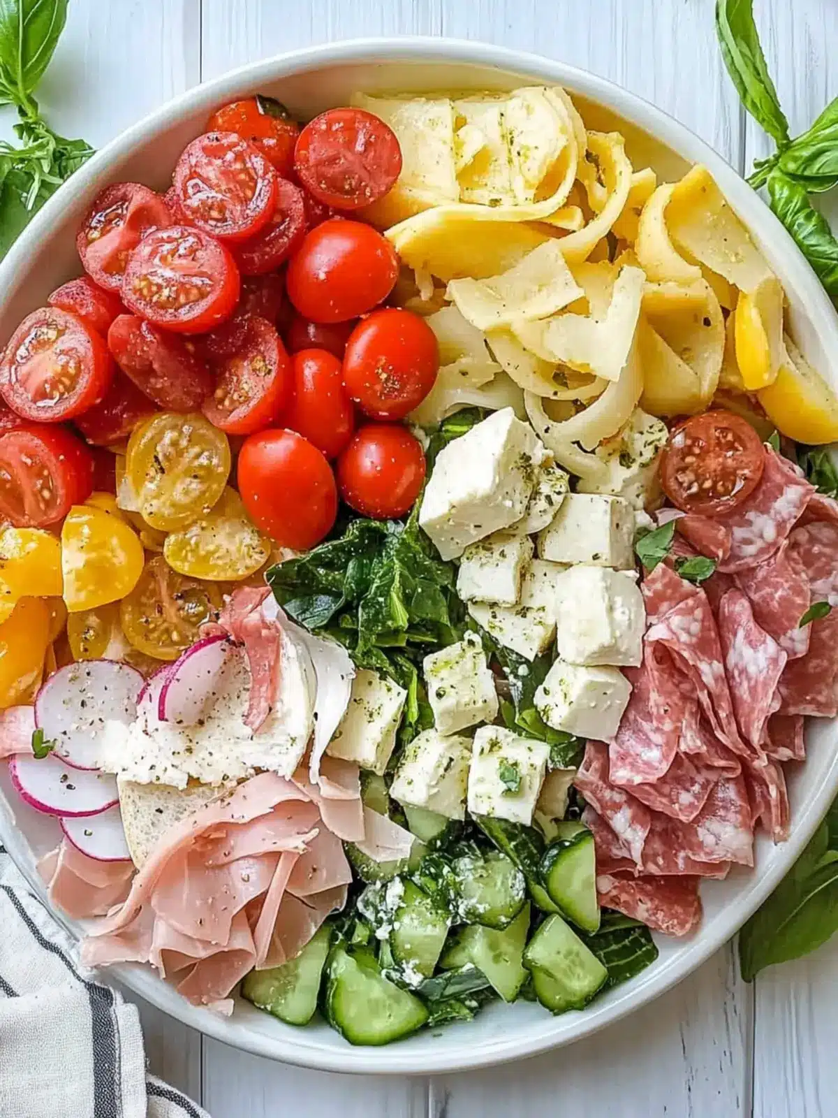 Italian Sub Salad Two Ways: Fresh Flavors for Every Craving 3 Italian Sub Salad Two Ways