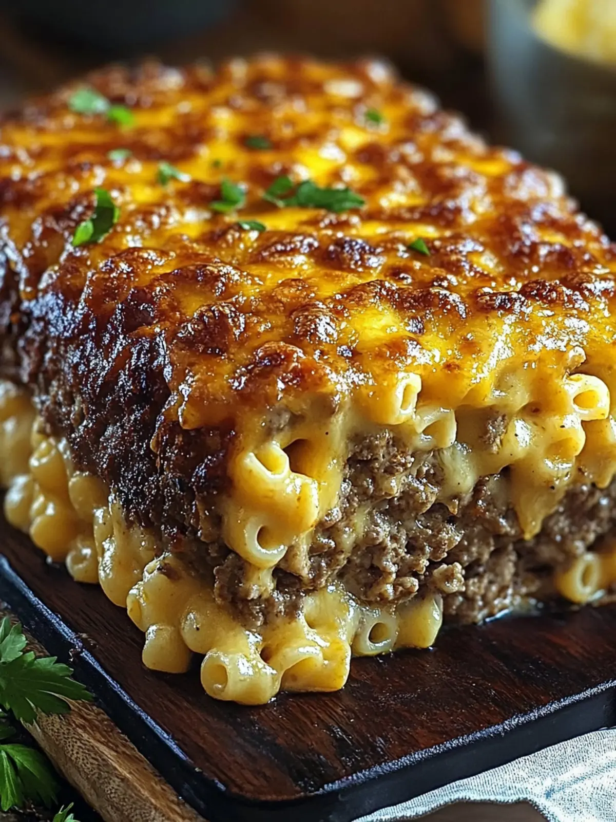 Mac and Cheese Meatloaf Casserole for Ultimate Comfort 3 Mac and Cheese Meatloaf