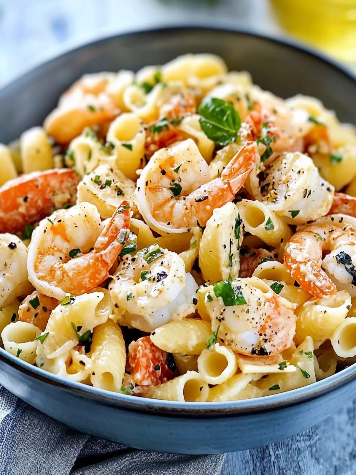 Zesty Seafood Pasta Salad: Perfect for Summer Gatherings 4 Seafood Pasta Salad