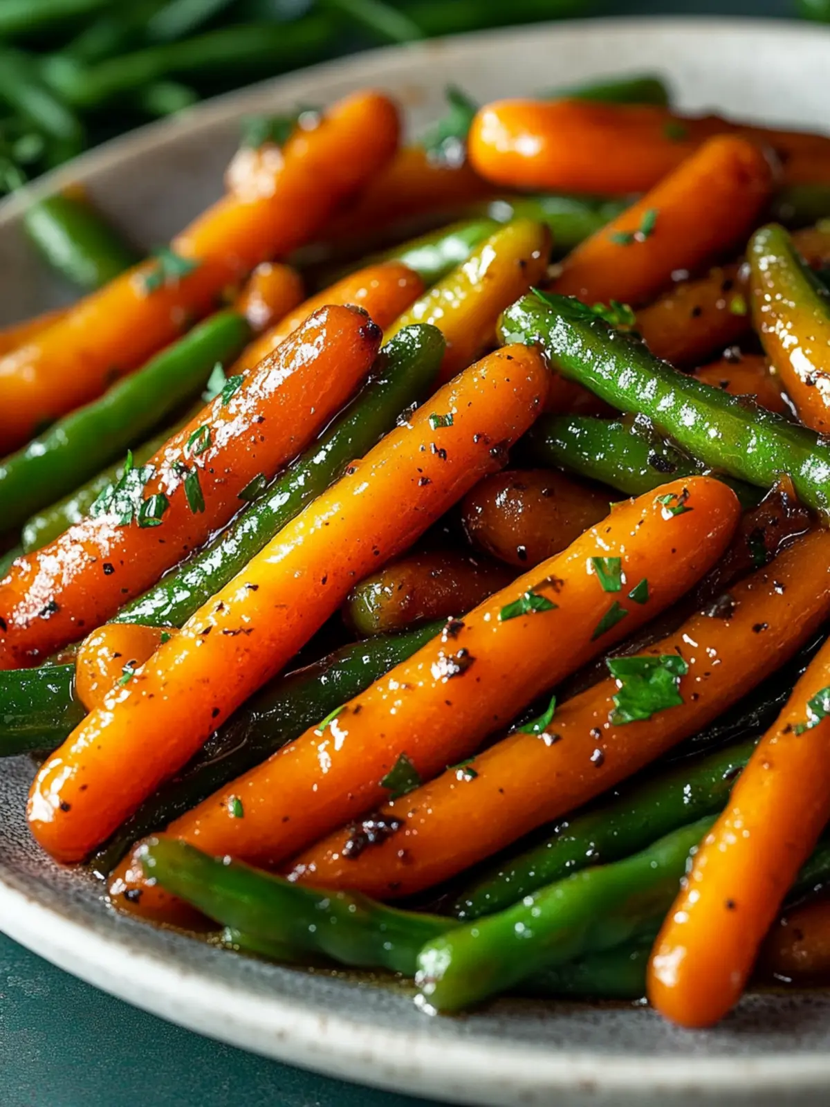 Sweet Honey Glazed Carrots & Green Beans for Effortless Joy 3 Honey Glazed Carrots & Green Beans
