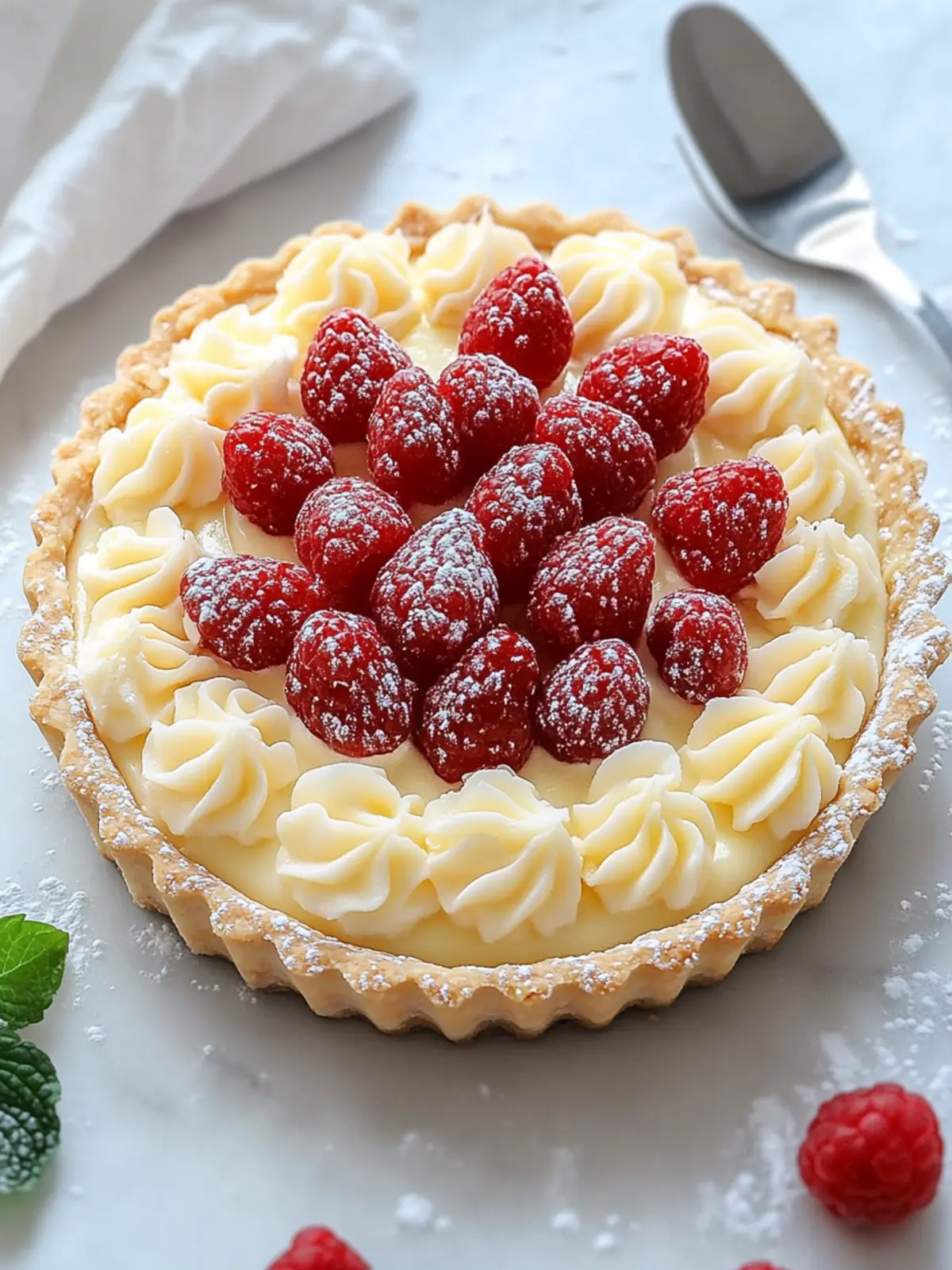 Decadent White Chocolate Mousse Tart to Wow Your Guests 3 White Chocolate Mousse Tart