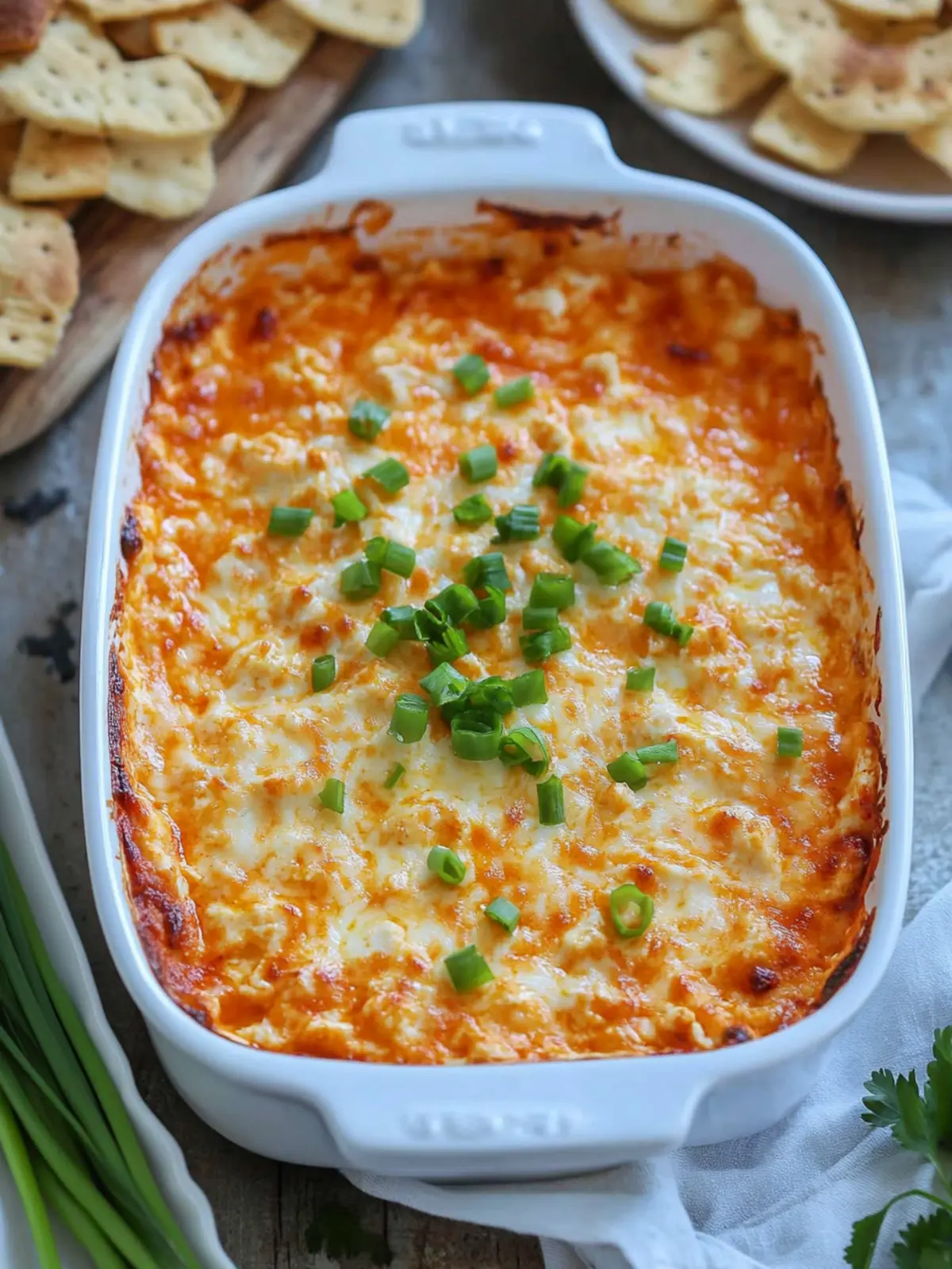 Creamy Cottage Cheese Buffalo Chicken Dip That's Keto-Friendly 4 Cottage Cheese Buffalo Chicken Dip