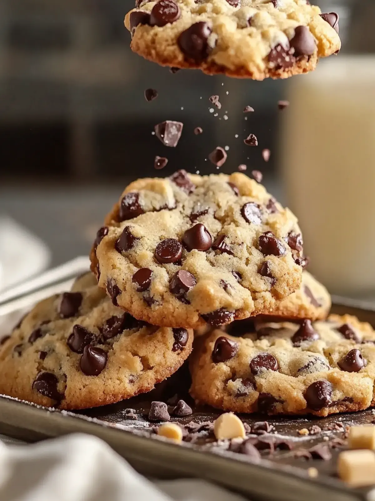 Ultimate Chocolate Chip and Toffee Shortbread Cookies Joy 4 Chocolate Chip and Toffee Shortbread Cookies