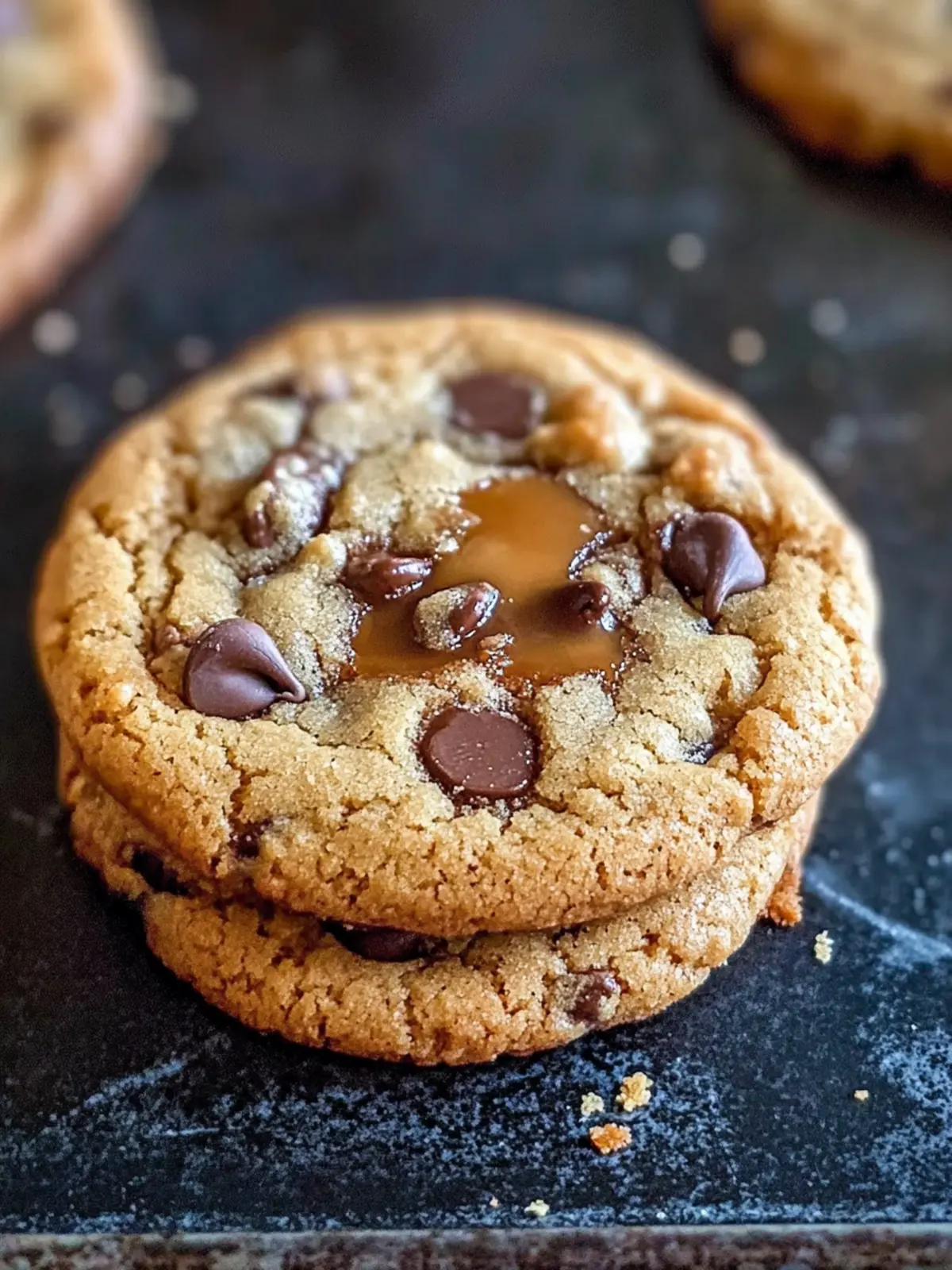 Decadent Caramel Chocolate Chip Cookies You’ll Crave 4 Caramel Chocolate Chip Cookies