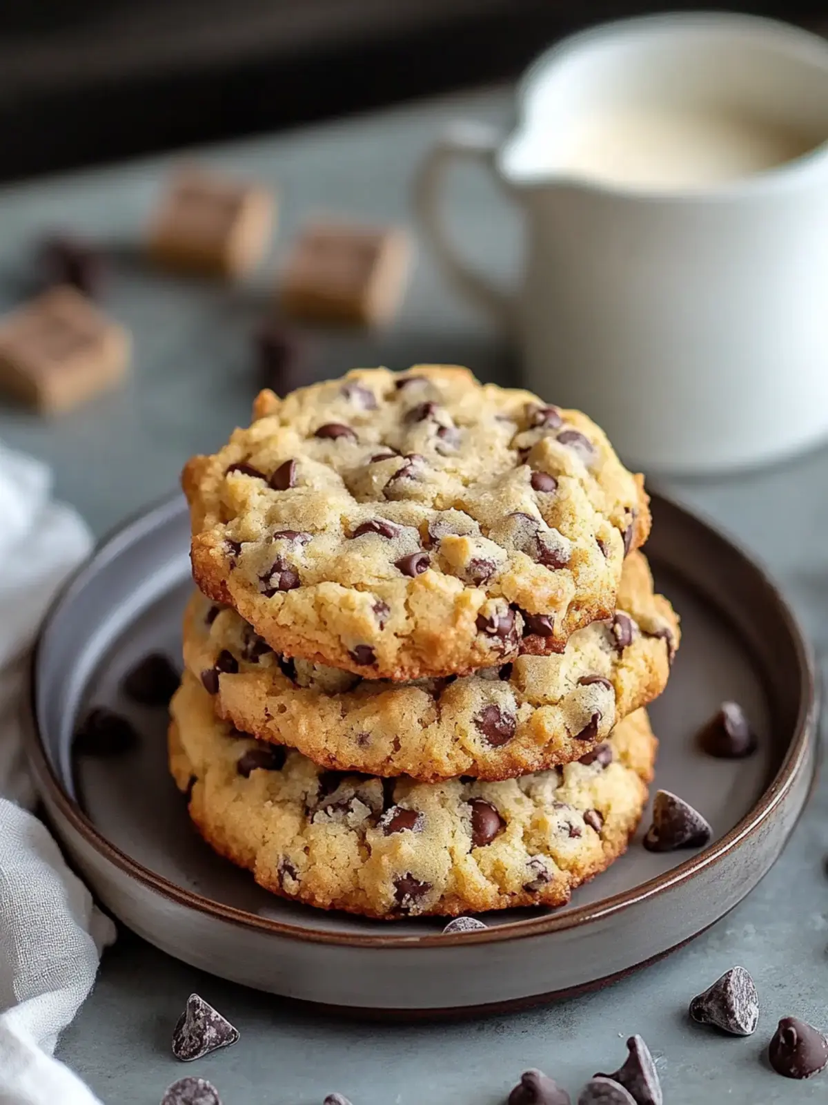 Ultimate Chocolate Chip and Toffee Shortbread Cookies Joy 3 Chocolate Chip and Toffee Shortbread Cookies