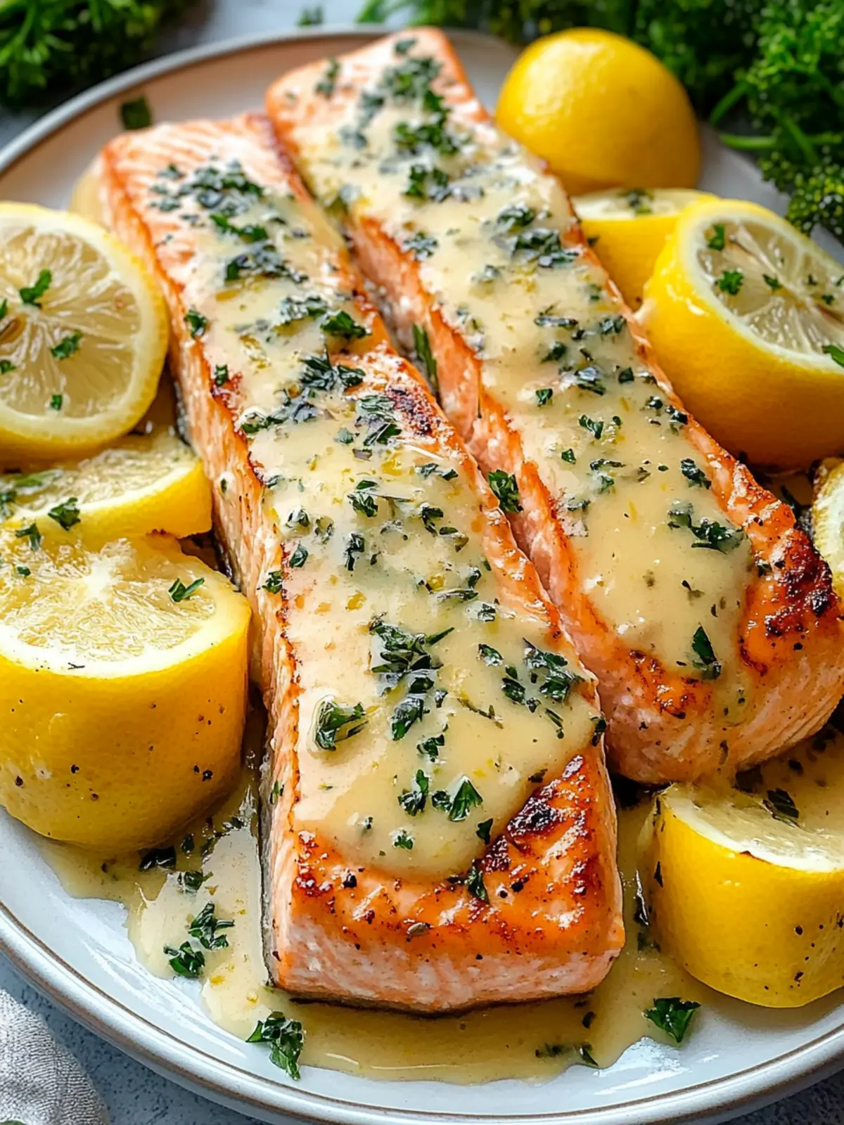 Lemon Butter Salmon: Quick, Crispy & Oh-So Delicious! 4 Lemon Butter Salmon
