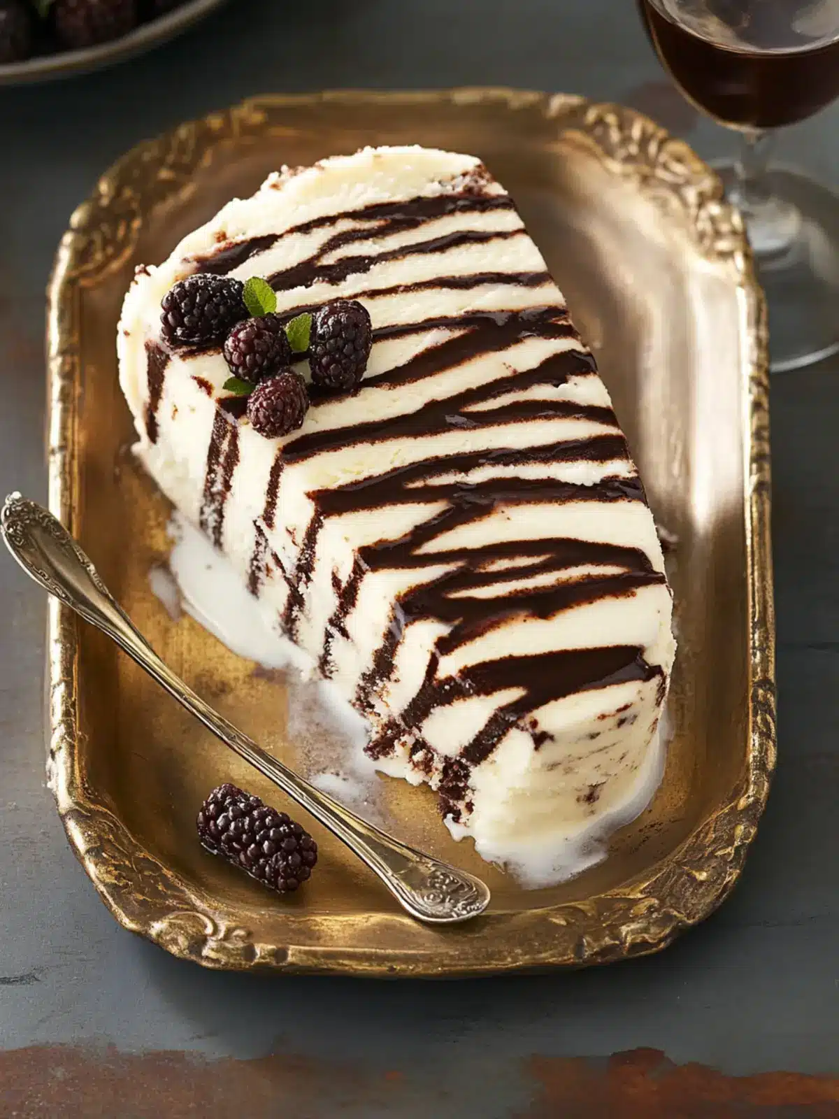 Irresistible Zebra Semifreddo: Your No-Bake Dessert Solution 5 Zebra Semifreddo