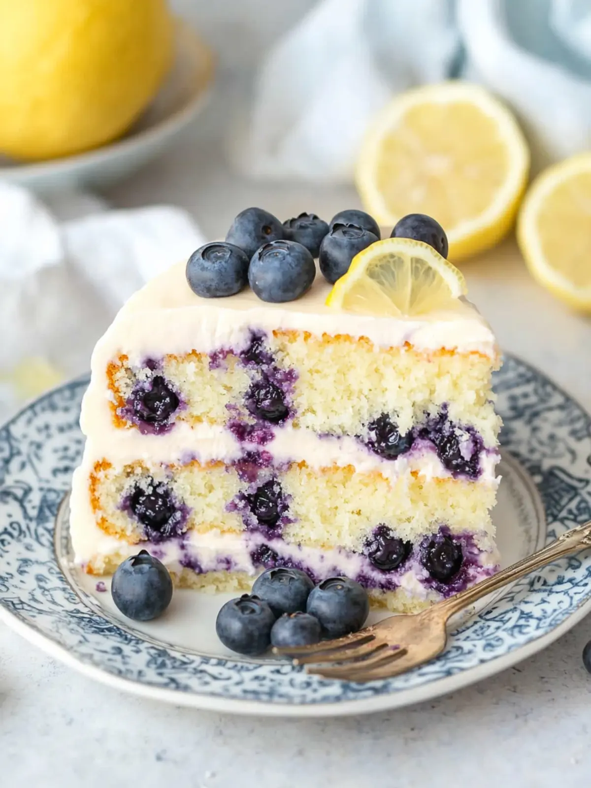 Lemon Blueberry Cake: A Zesty Twist on Your Favorite Dessert 2 Lemon Blueberry Cake