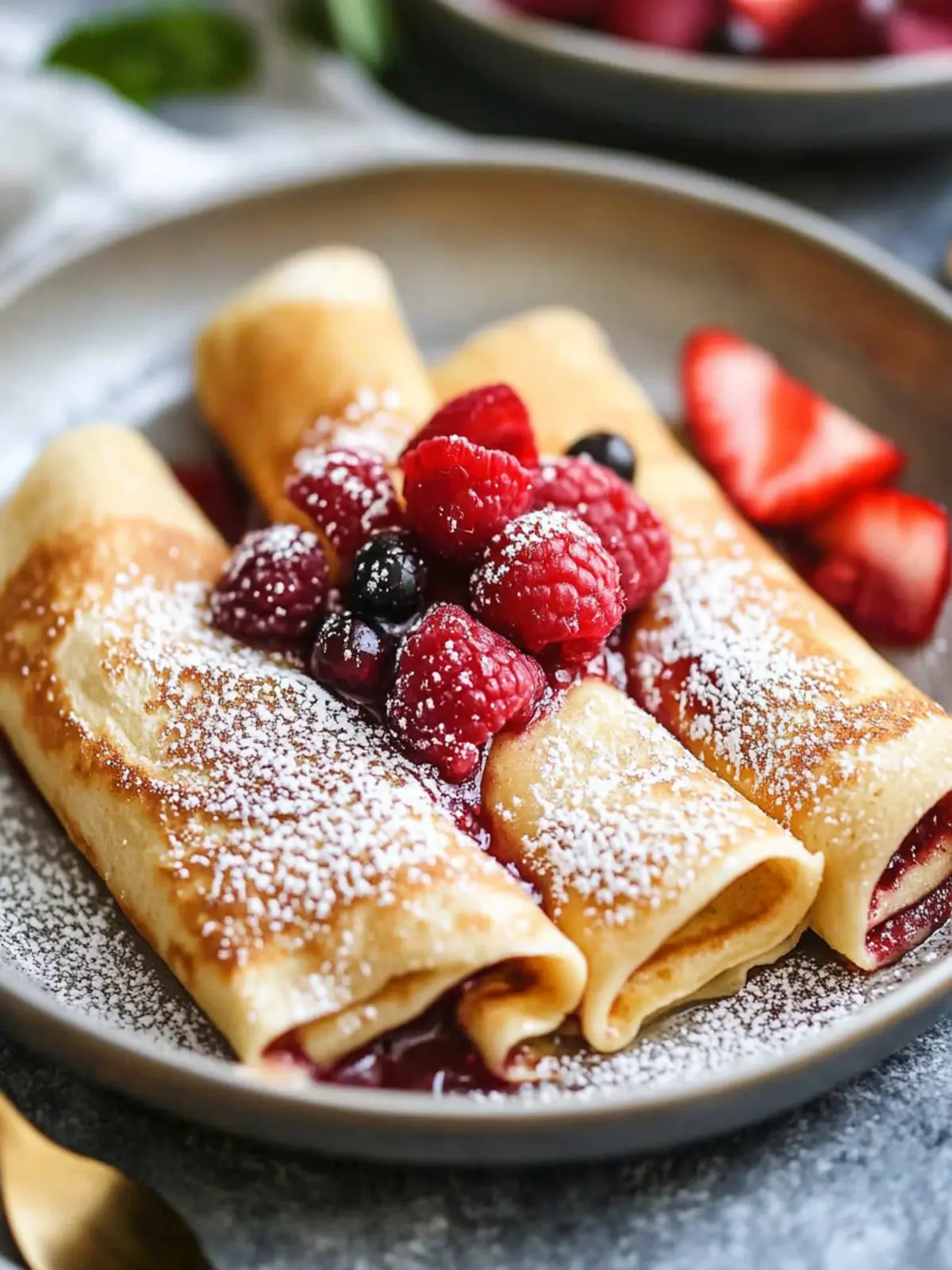 Delicious Blintzes: A Cozy Homemade Comfort Food Treat 2 Blintzes