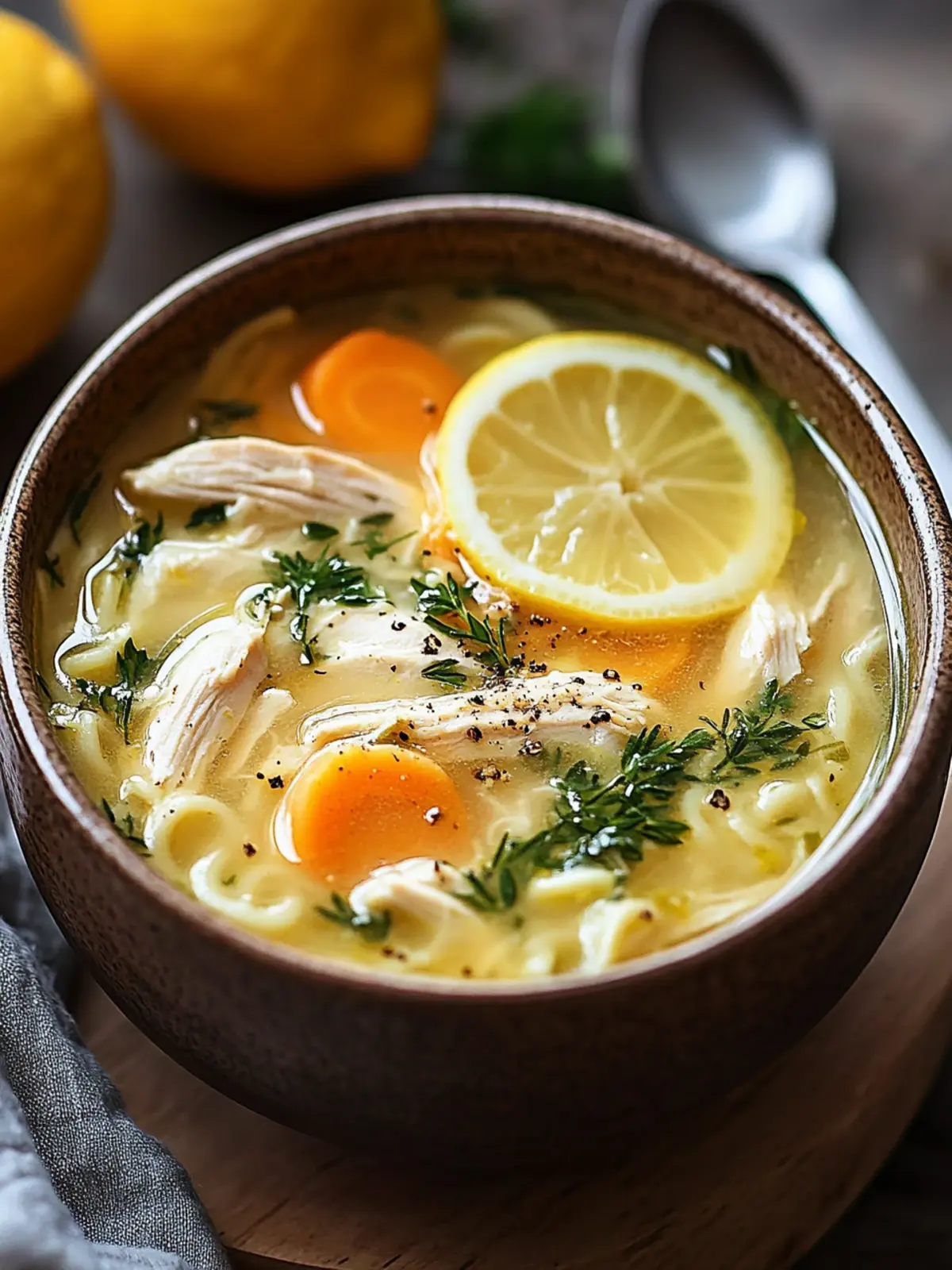 Soul-Warming Greek Lemon Chicken Soup for Cozy Nights 5 Greek Lemon Chicken Soup