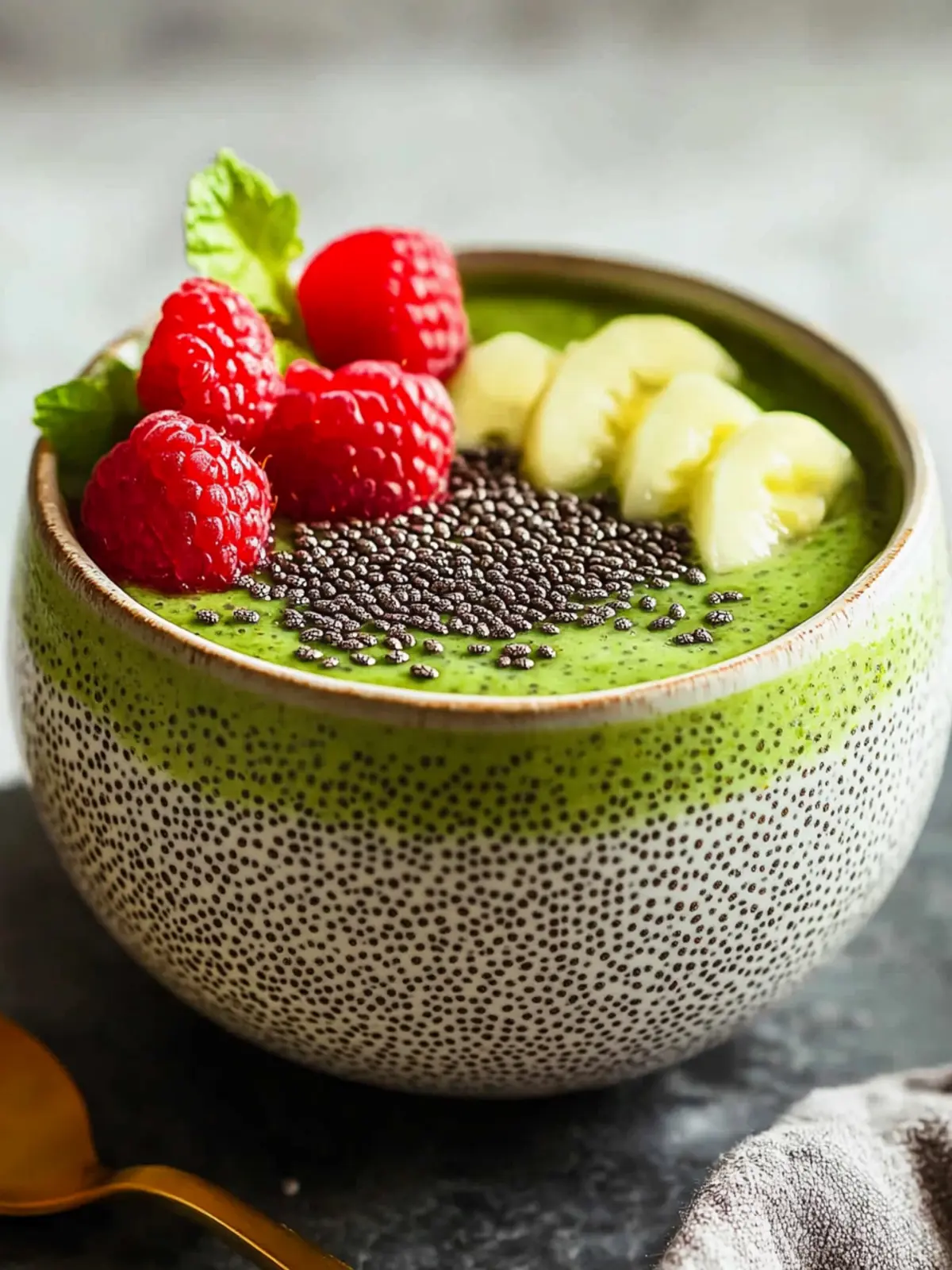Green Matcha Chia Pudding: A Creamy Energy Boost! 2 Green Matcha Chia Pudding