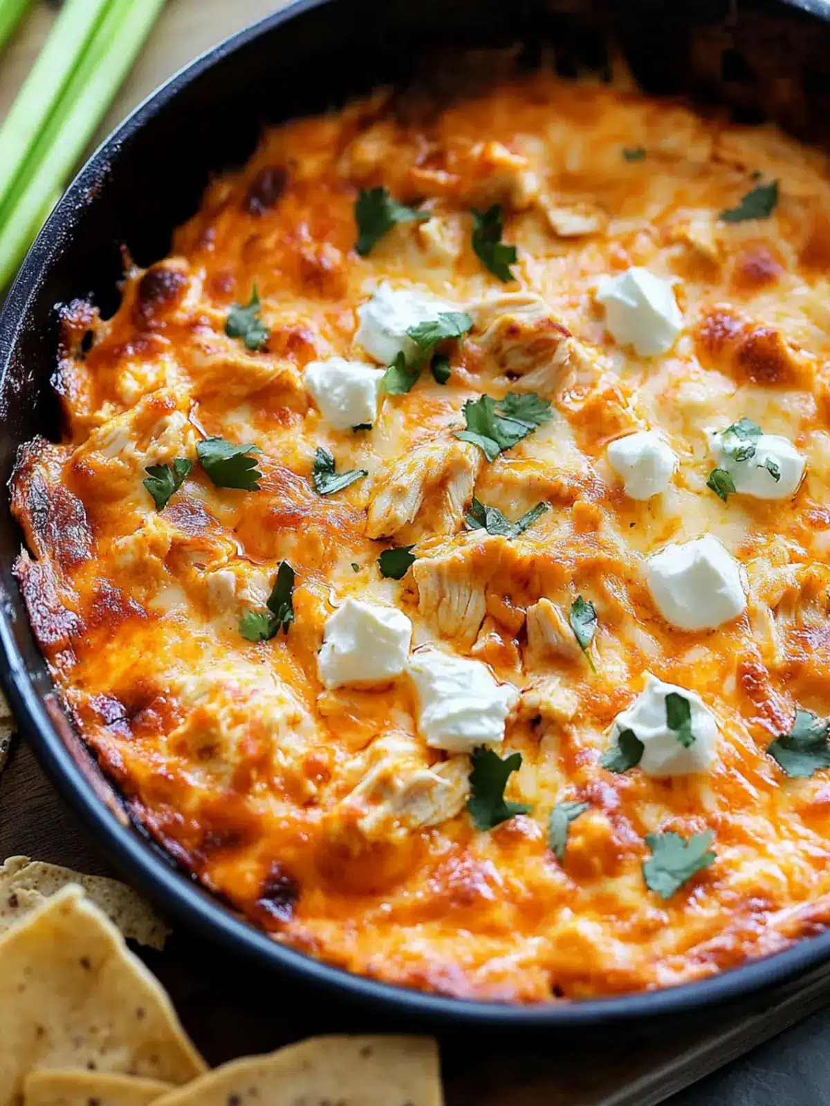 Creamy Buffalo Chicken Dip You’ll Crave for Every Party 2 Buffalo Chicken Dip
