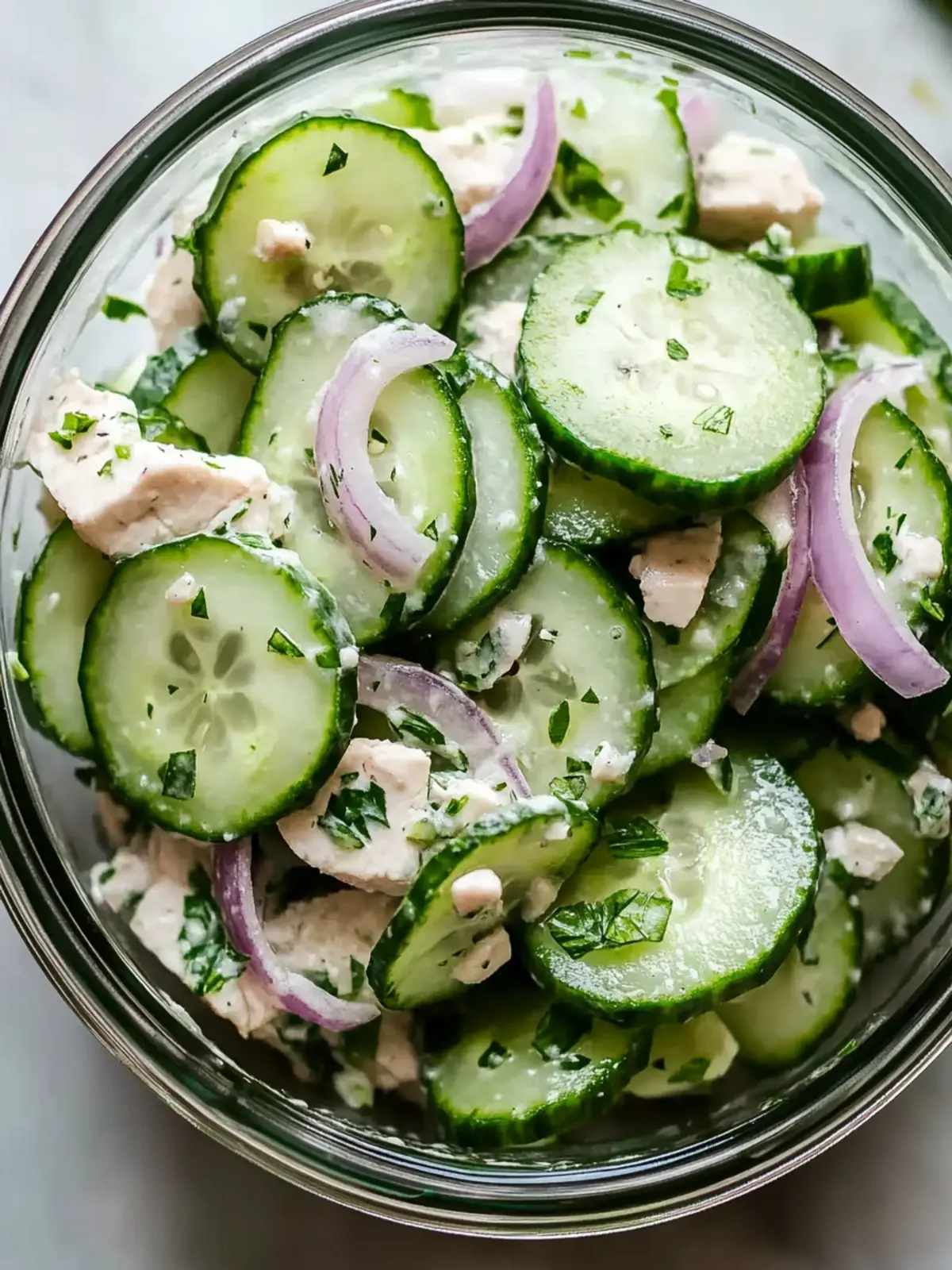 High Protein Cucumber Salad: Refreshing Fuel for Your Day 3 High Protein Cucumber Salad