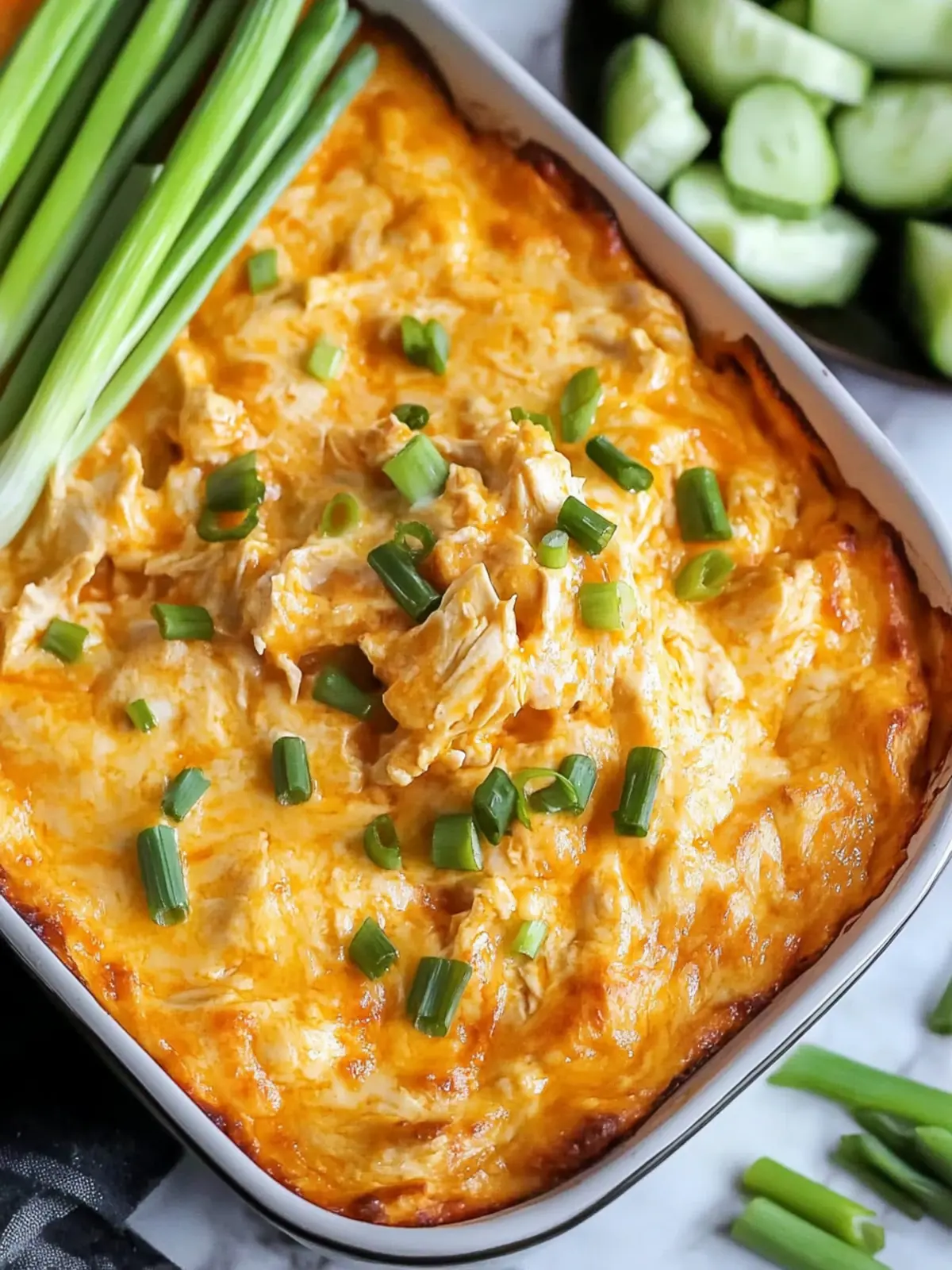 Oven Buffalo Chicken Dip: Ultimate Cheesy Comfort for Gatherings 4 Oven Buffalo Chicken Dip