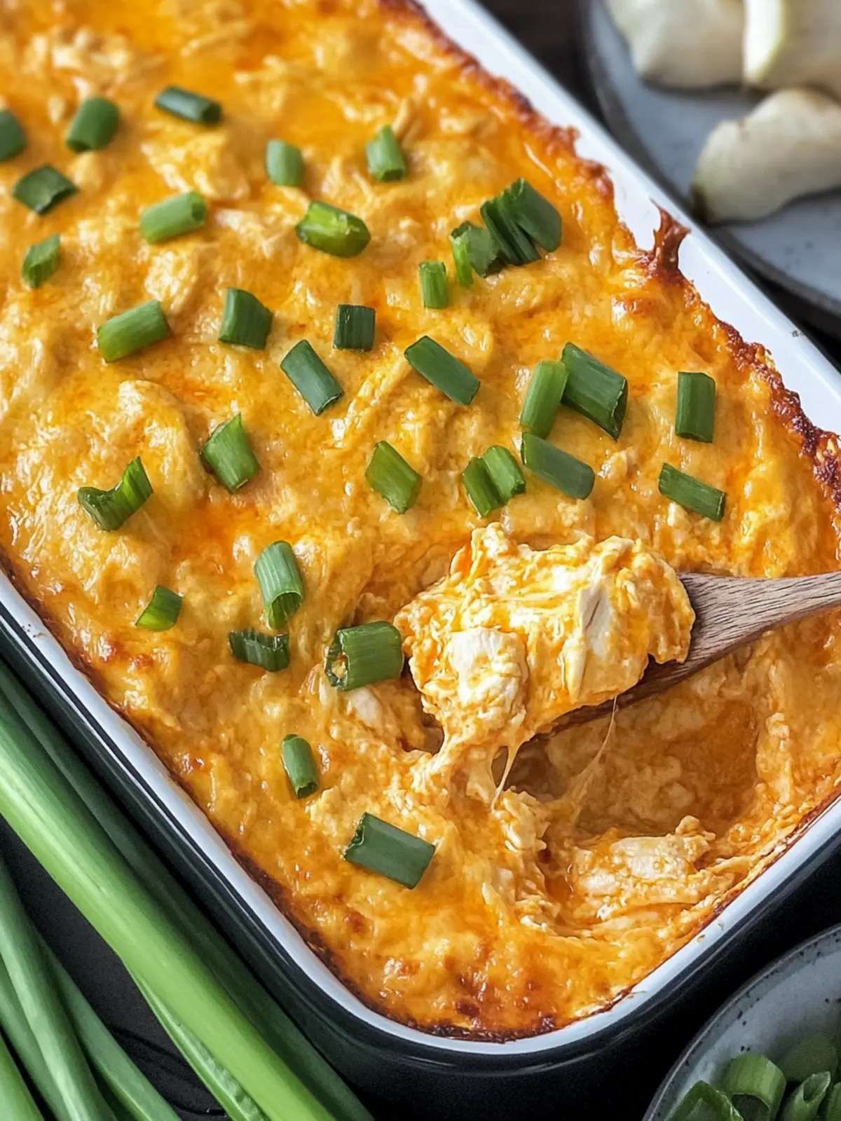 Oven Buffalo Chicken Dip: Ultimate Cheesy Comfort for Gatherings 5 Oven Buffalo Chicken Dip