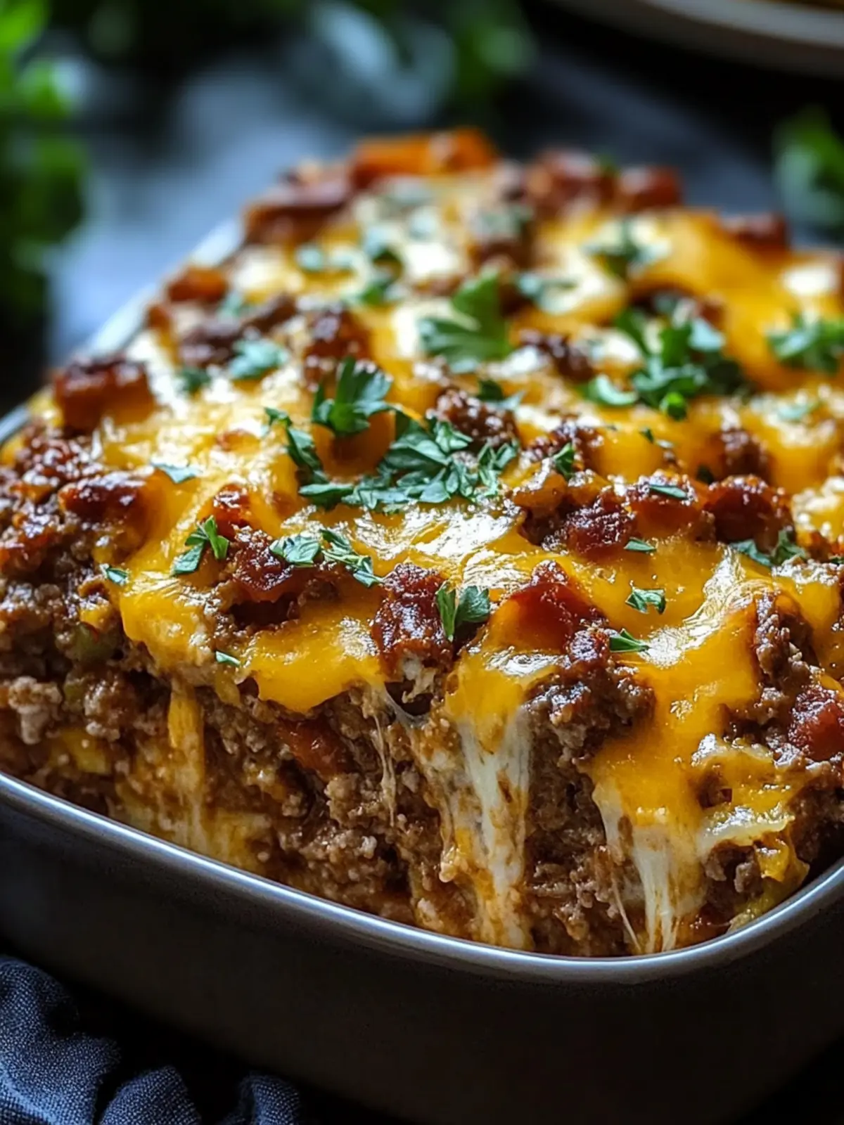 Cheesy Loaded Meatloaf Casserole for Cozy Family Nights 4 Cheesy Loaded Meatloaf Casserole