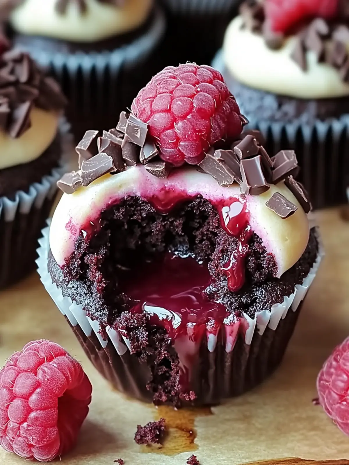 Mouthwatering Raspberry Chocolate Lava Cupcakes at Home 5 Raspberry Chocolate Lava Cupcakes