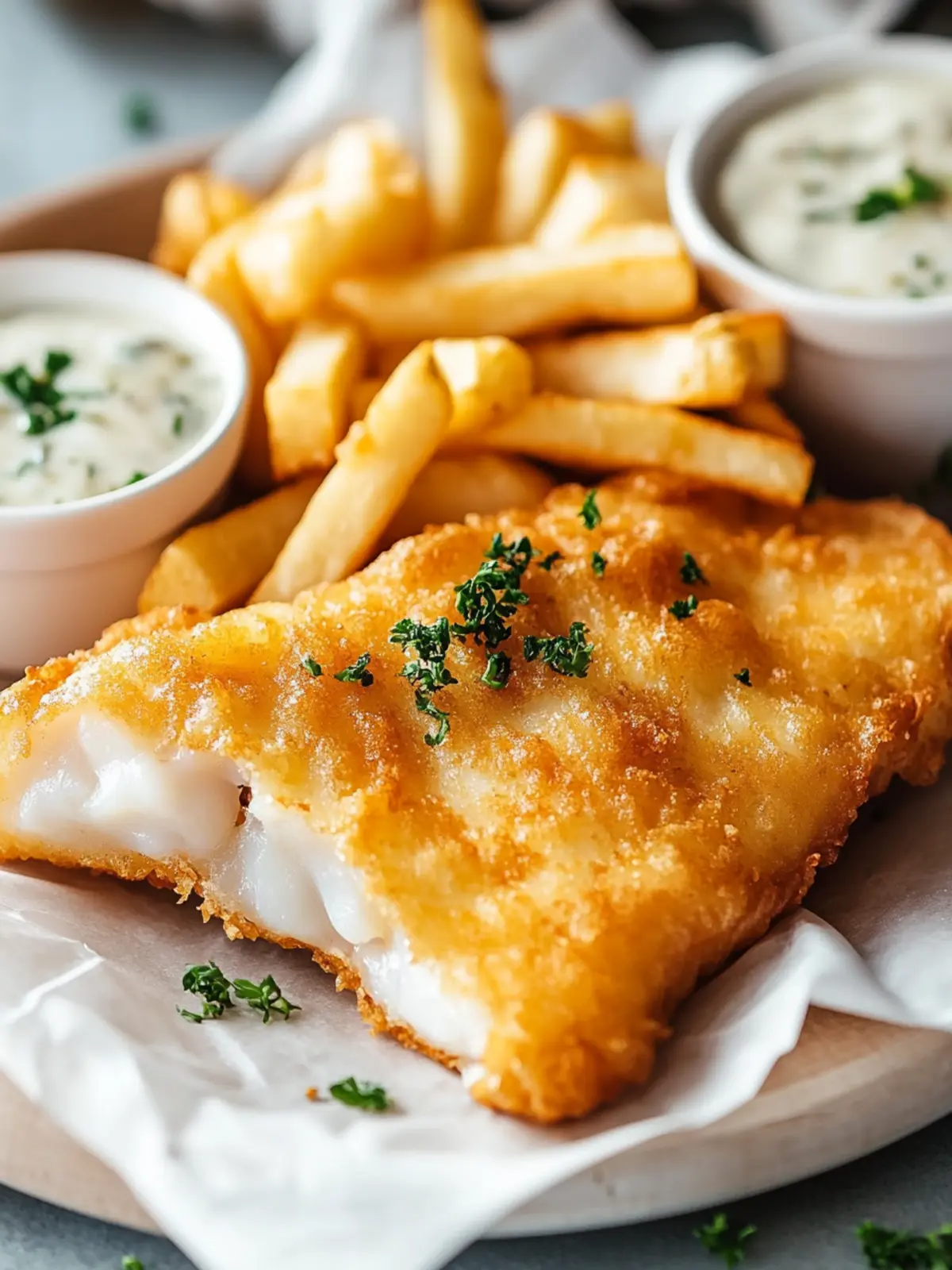 Crispy Fish and Chips Recipe for the Perfect Comfort Meal 2 Fish and Chips