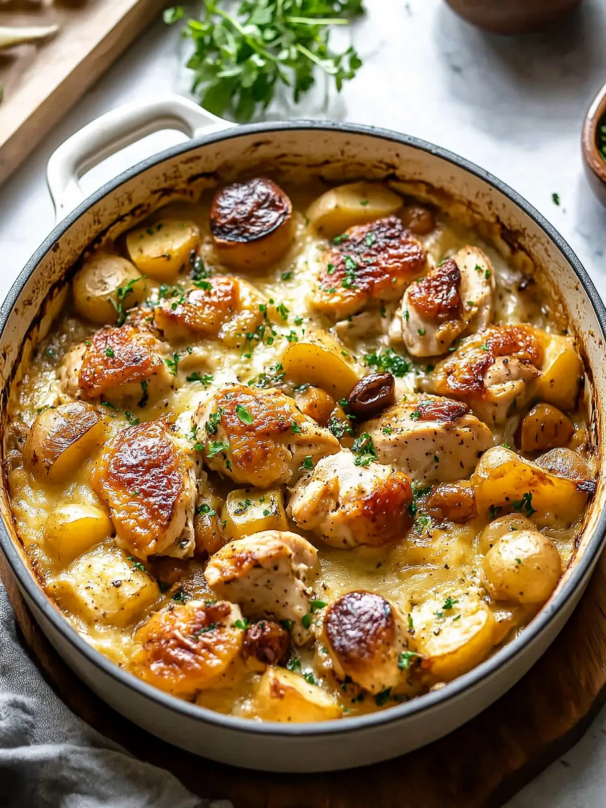 Deliciously Cozy French Chicken Casserole for Easy Comfort 2 French Chicken Casserole