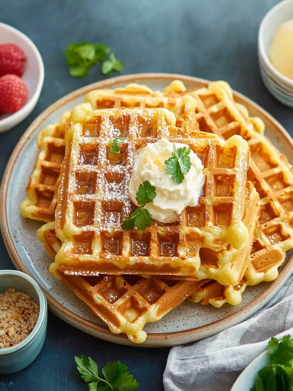Deliciously Cheesy Potato Waffles You’ll Crave Again! 5 Potato Waffles