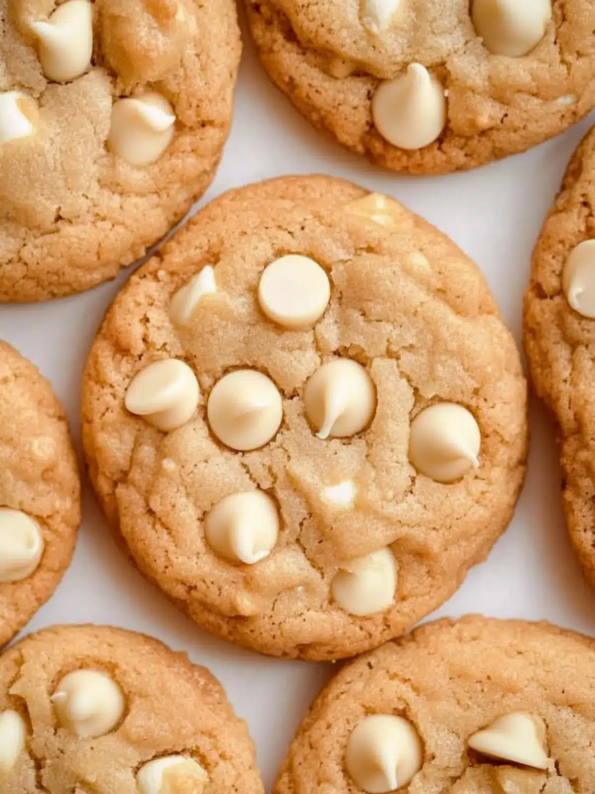 Melt-in-Your-Mouth White Chocolate Chip Cookies Recipe 2 WHITE CHOCOLATE CHIP COOKIES