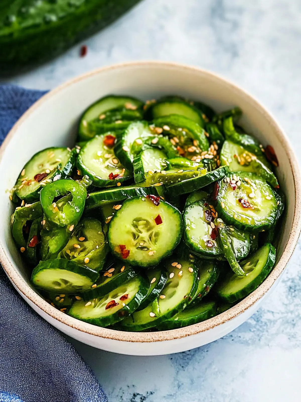 Zesty Korean Cucumber Salad for Fresh Summer Crunch 3 Korean Cucumber Salad