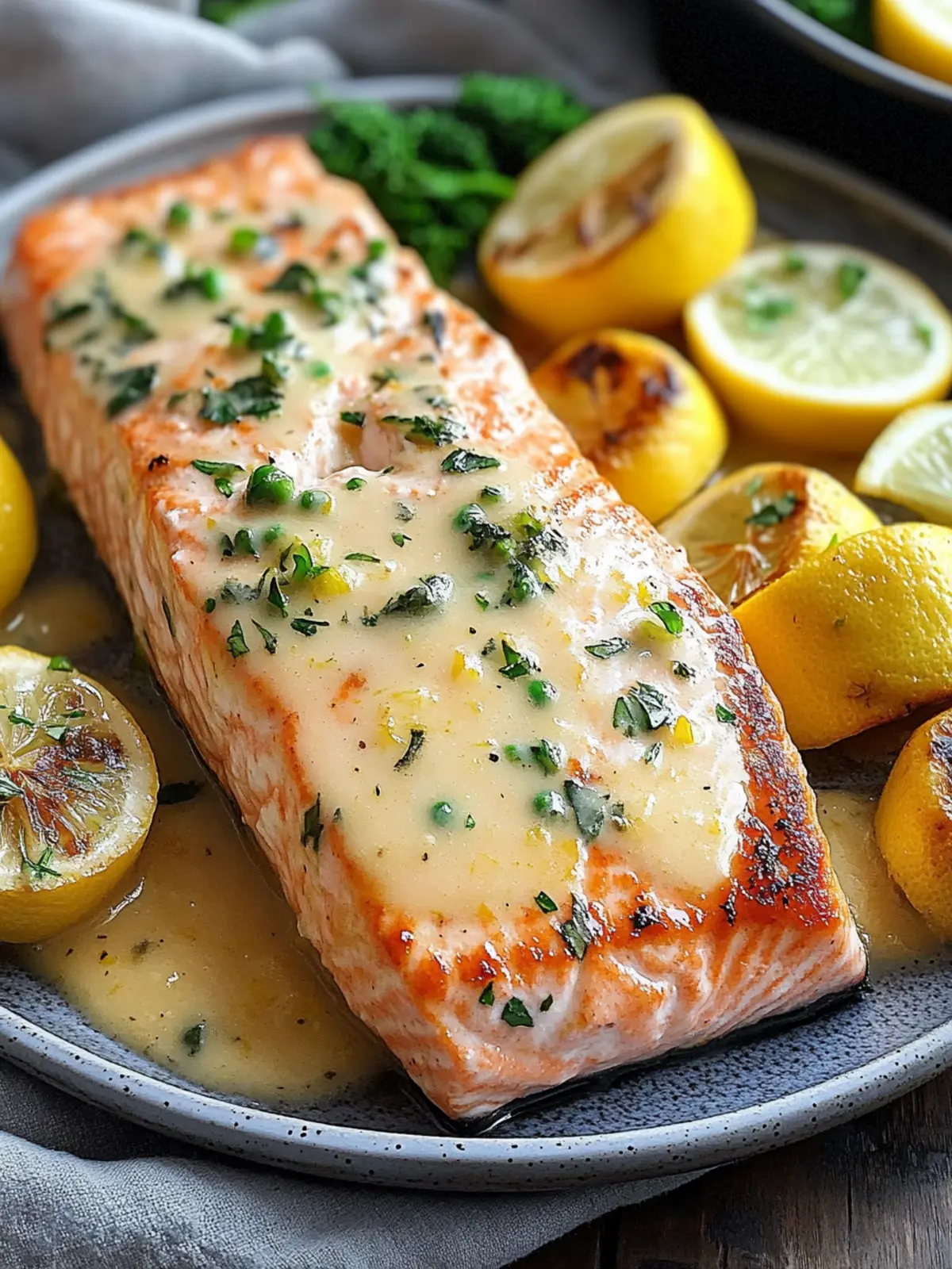 Lemon Butter Salmon: Quick, Crispy & Oh-So Delicious! 2 Lemon Butter Salmon