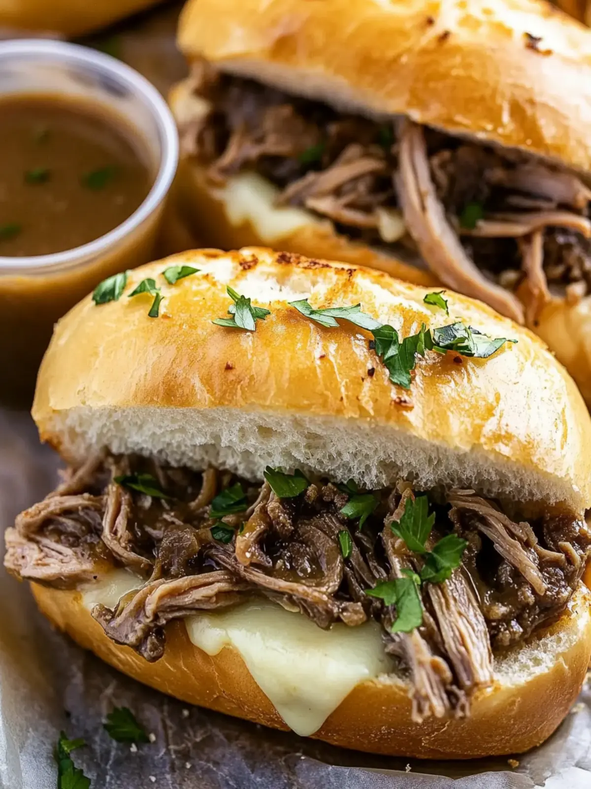 Ultimate Crockpot French Dip Sandwiches for Cozy Nights 3 Crockpot French Dip Sandwiches