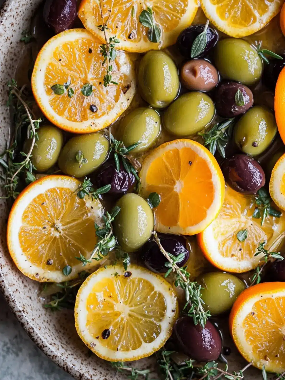Roasted Maple Citrus Herb Olives for a Flavorful Snack 2 Roasted Maple Citrus Herb Olives