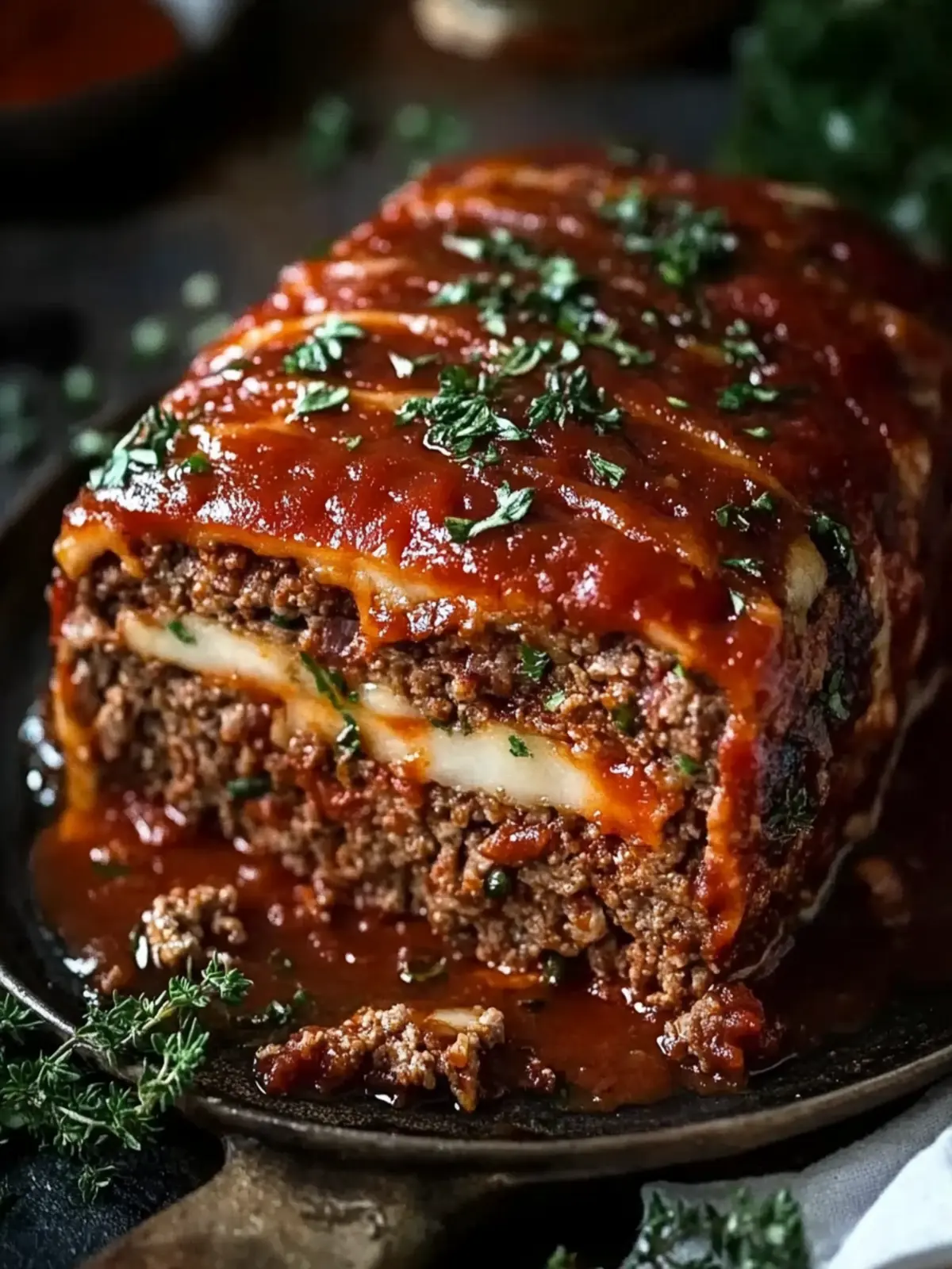 Stuffed Italian Meatloaf: The Ultimate Comfort Dish You'll Love 4 Stuffed Italian Meatloaf